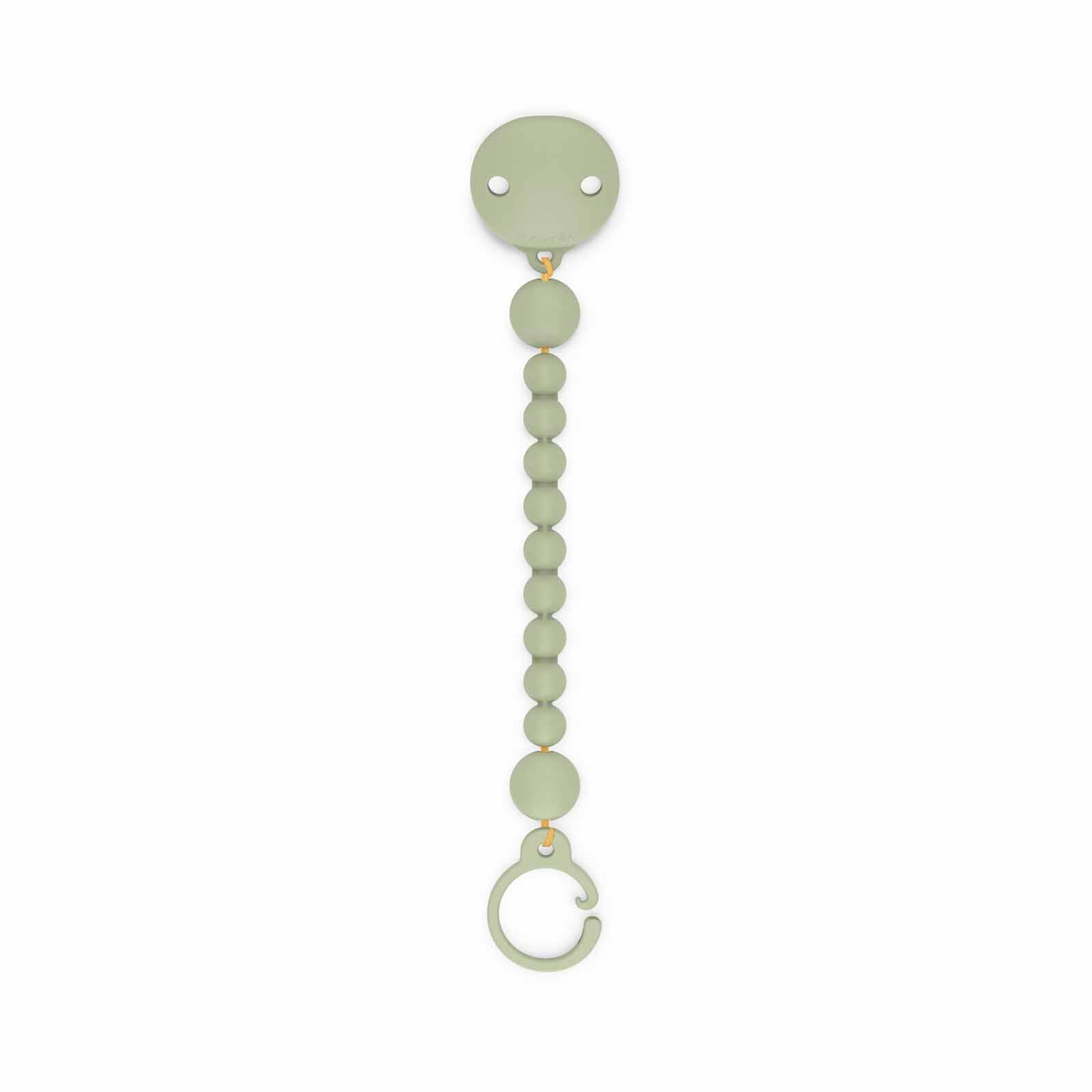 SUAVINEX Silicone Bobble Soother Clip Colour Essence Brick Green (online) SVX401521-image 1