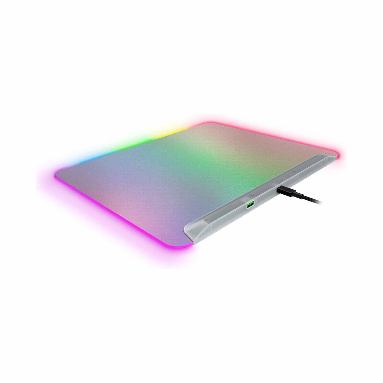 RAZER Firefly V2 Pro- Multi-zone Chroma Gaming Mouse Mat - Phantom White Edition - Frml Packaging RZ02-04920400-R3M1-image 3