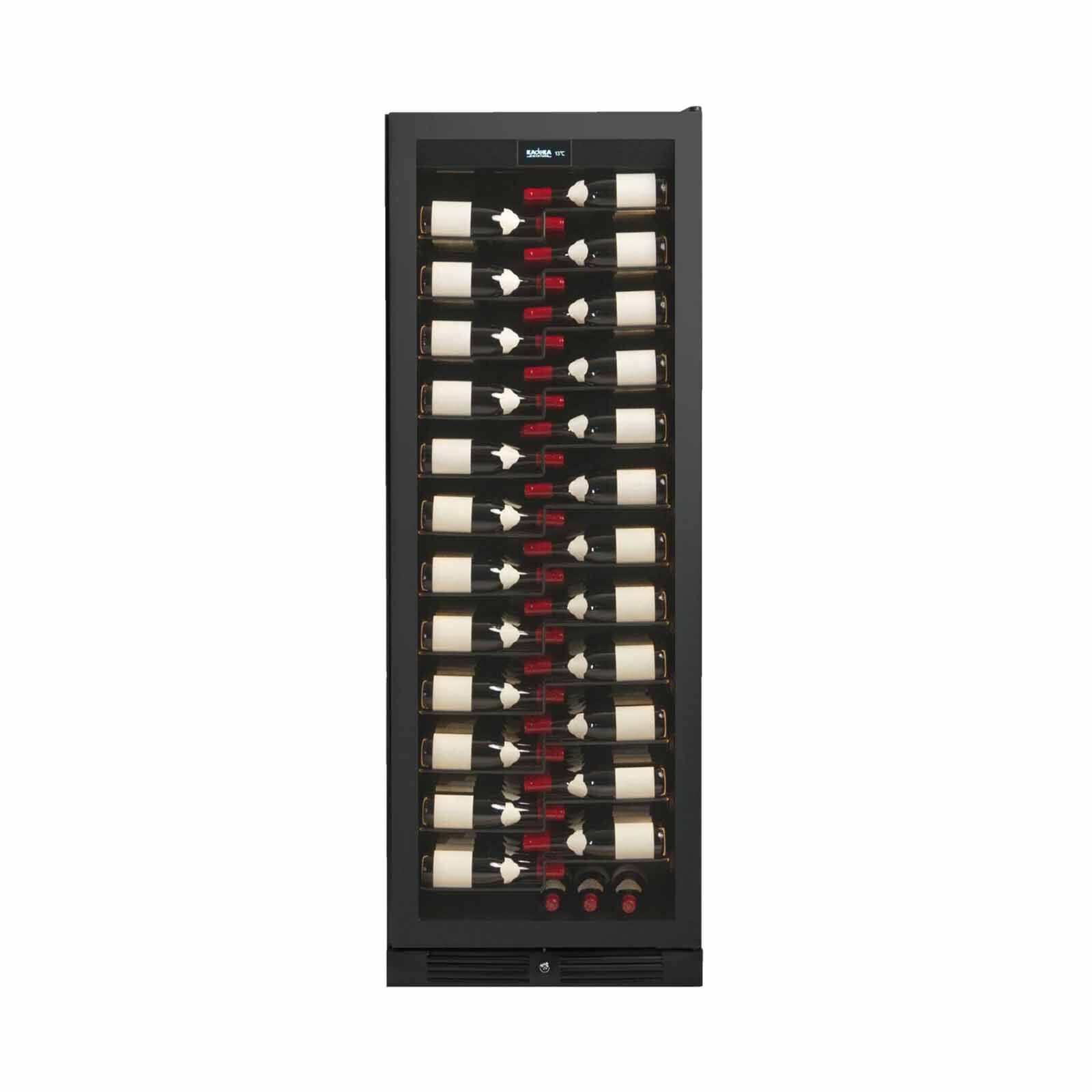KADEKA Wine Chiller - Matt Black (143 Bottles) (reversible Door) KSP143TL-image 1