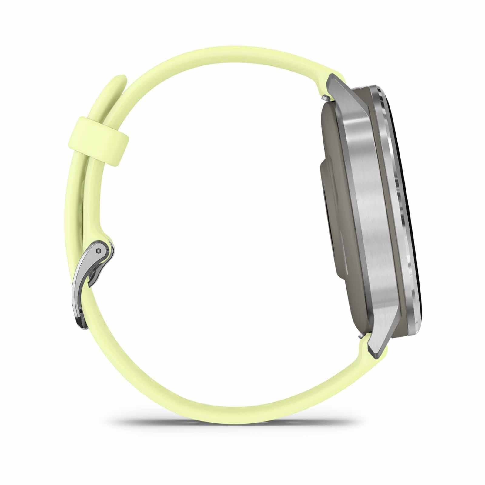 GARMIN Venu 4 - 45mm Silver With Citron Band GM-010-03014-42-image 4
