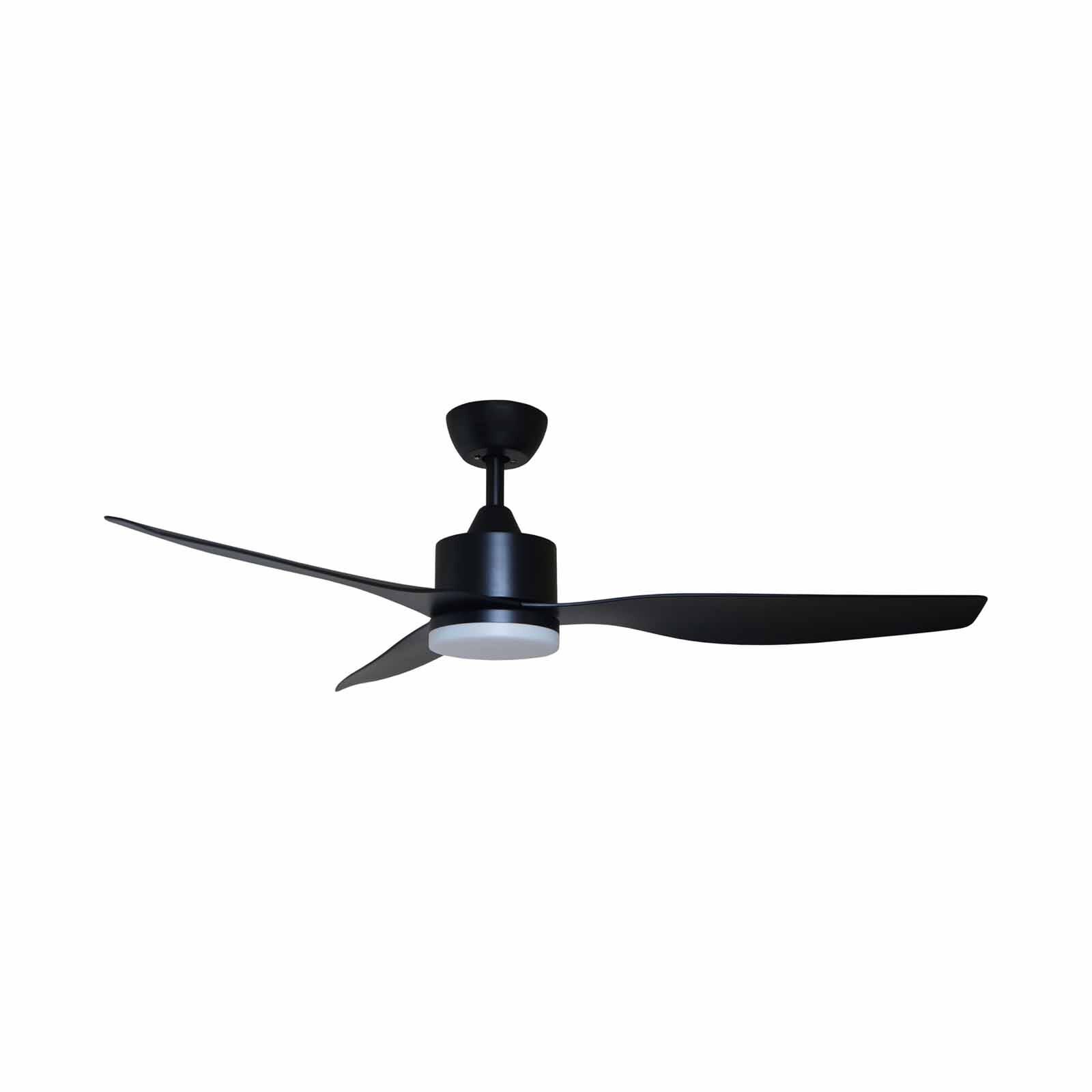 FANZTEC 45 In Dc Ceiling Fan With Led Light (matt Black) AIRMASTER 45" MATT BLACK
