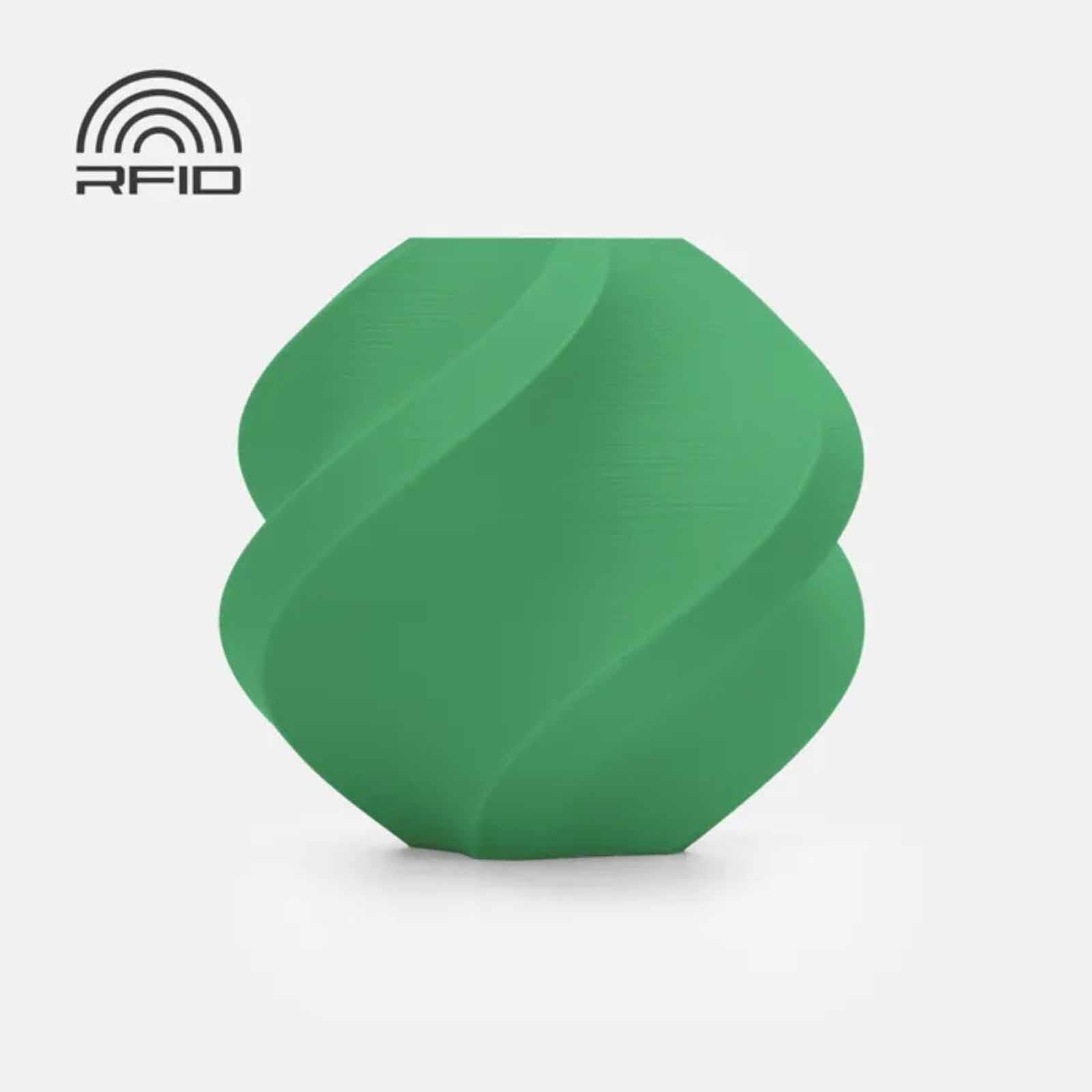 BAMBU LAB Pla Matte - Grass Green - With Reusable Spool BAM-A01-G1-1.75-1000-SPL