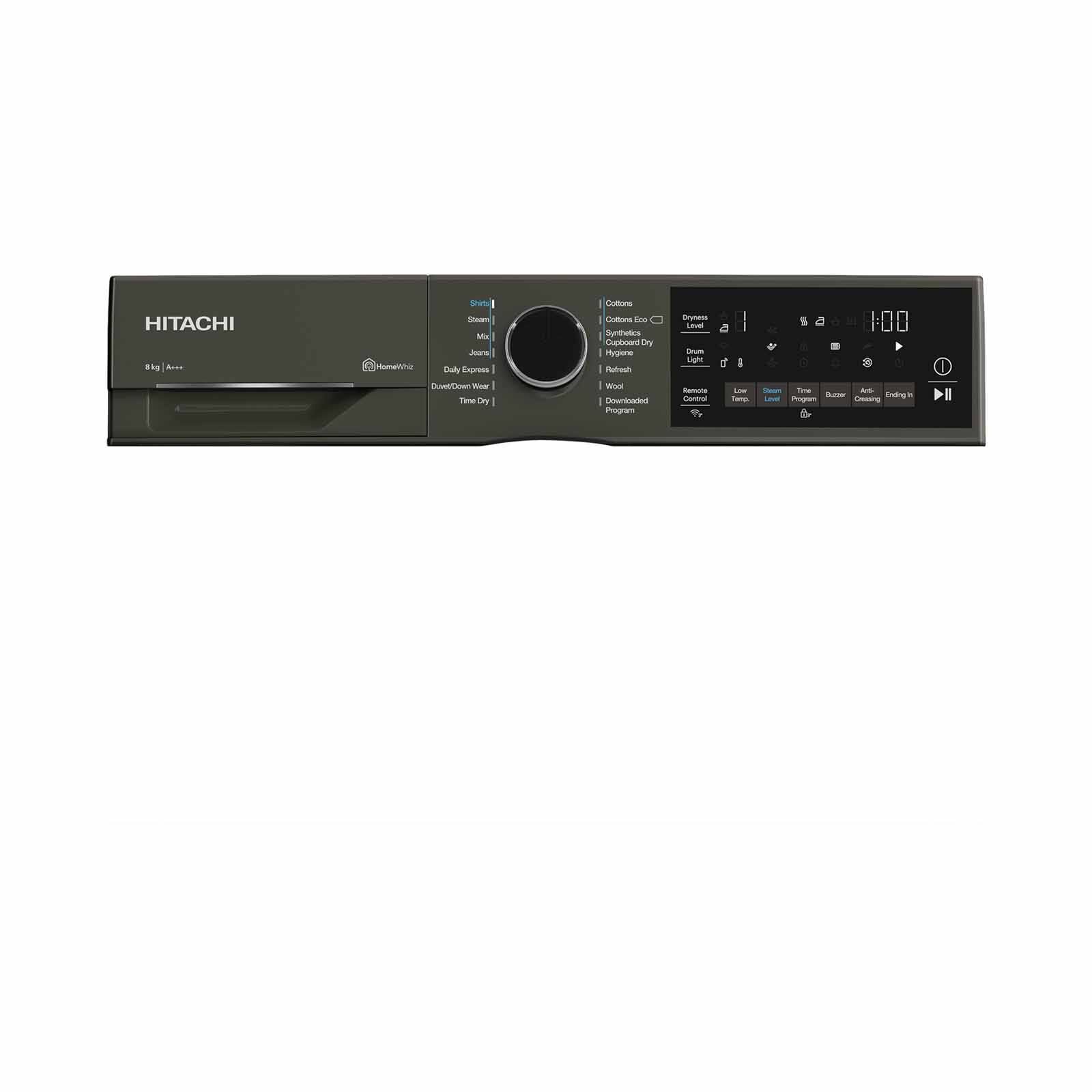 HITACHI Heat Pump Dryer (8kg) TD-80XFVEM-image 3