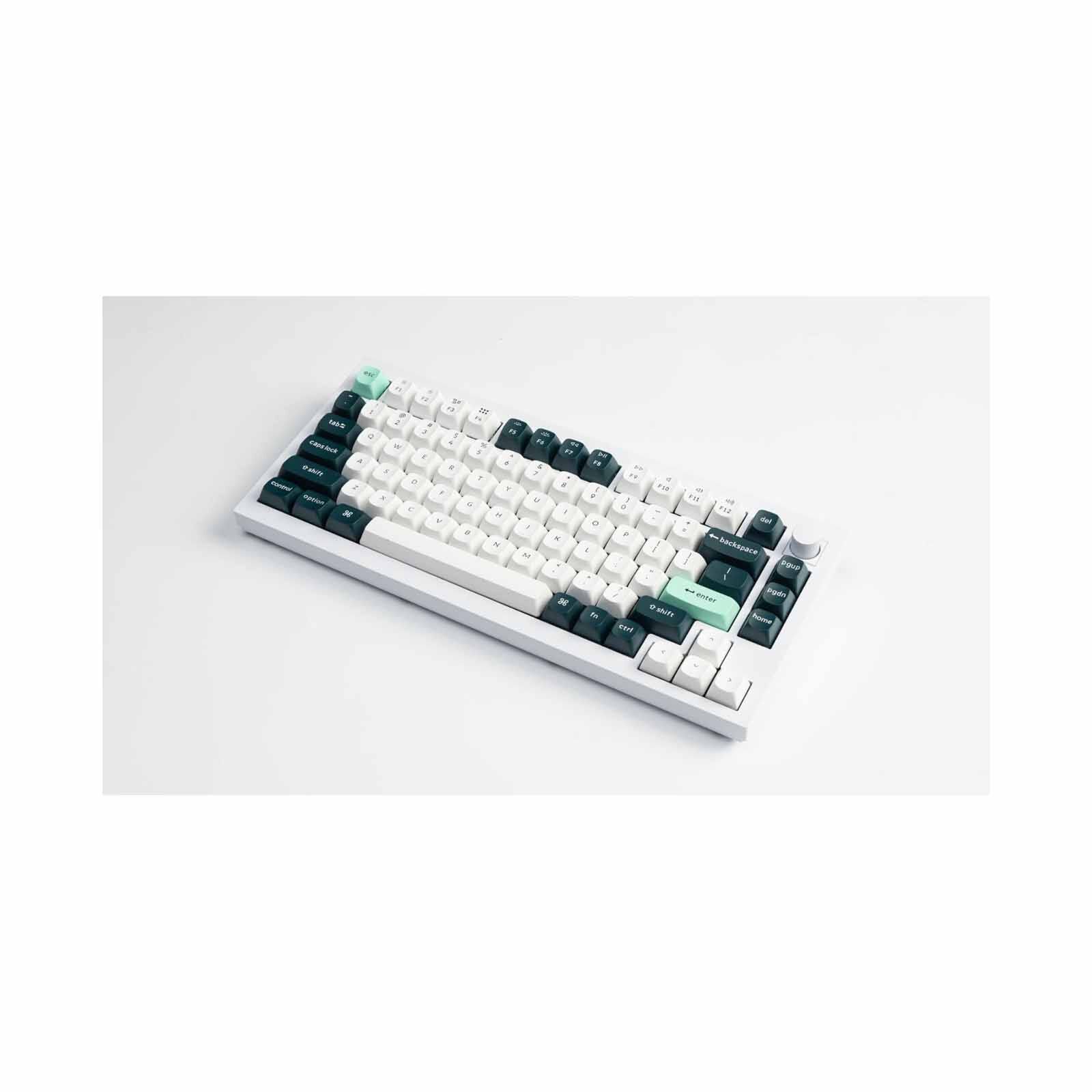KEYCHRON Keychron Q1 He 75% 82key, Shell White, Knob, Purple Rgb Hot-swap Gateron 2.0 Magnetic Switch KYCN-Q1H-P1-image 2