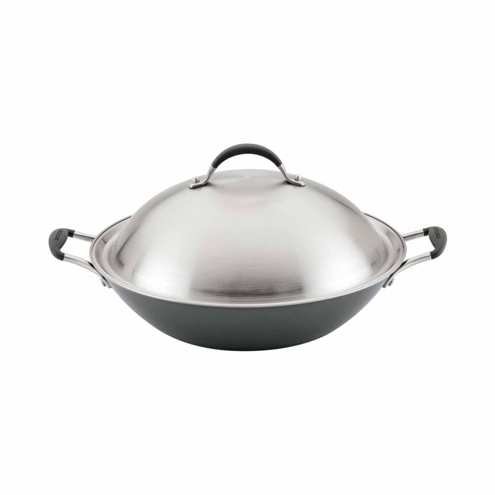 CIRCULON Scratchdefense A1 Nonstick 36cm Covered Wok 81830-image 1