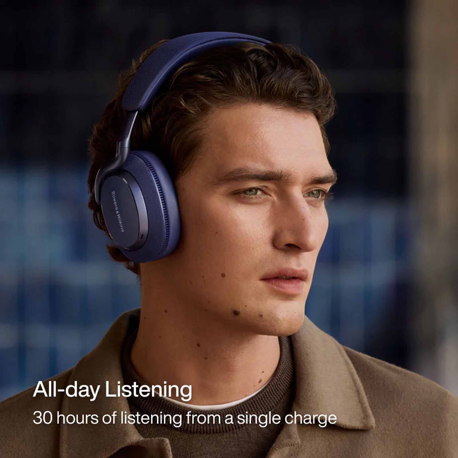 BOWERS Over-ear Noise Cancelling Headphones PX7 S3 (INDIGO BLUE)-image 8