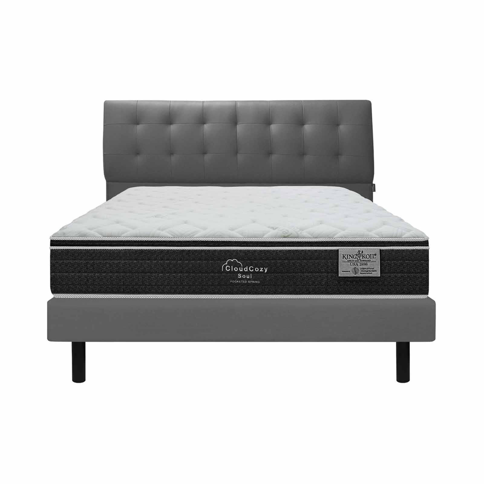 KINGKOIL Cloudcozy Soul King Size Mattress W/ss193 Storage Divan And Headboard CLOUDCOZY SOUL-image 1