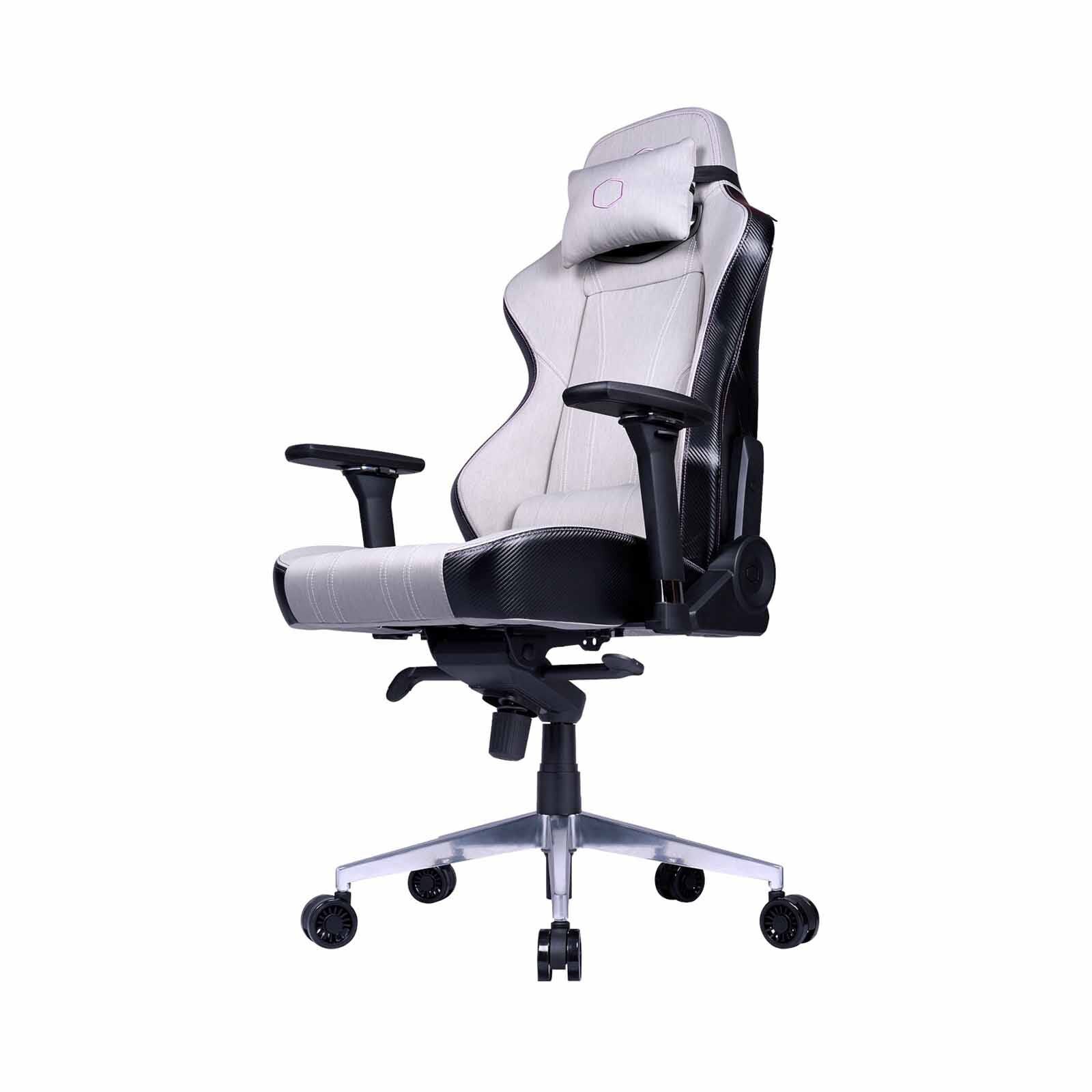 COOLERMAST Caliber X1c Gaming Chair With Cool In Tech CMI-GCX1C-GY-image 2