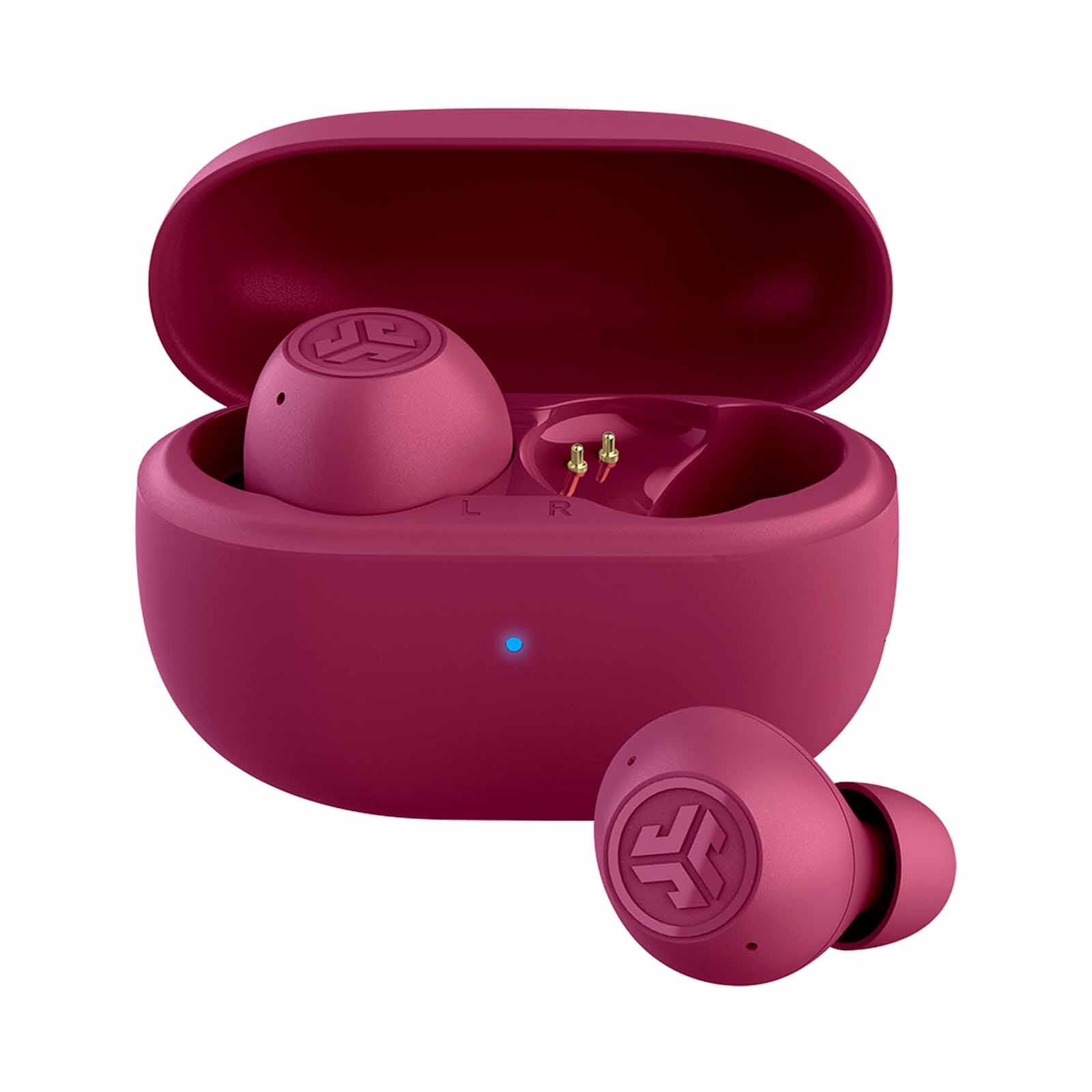 JLAB Go Pop Anc True Wireless Earbuds - Fuchsia EBGOANCRFUC124-image 1