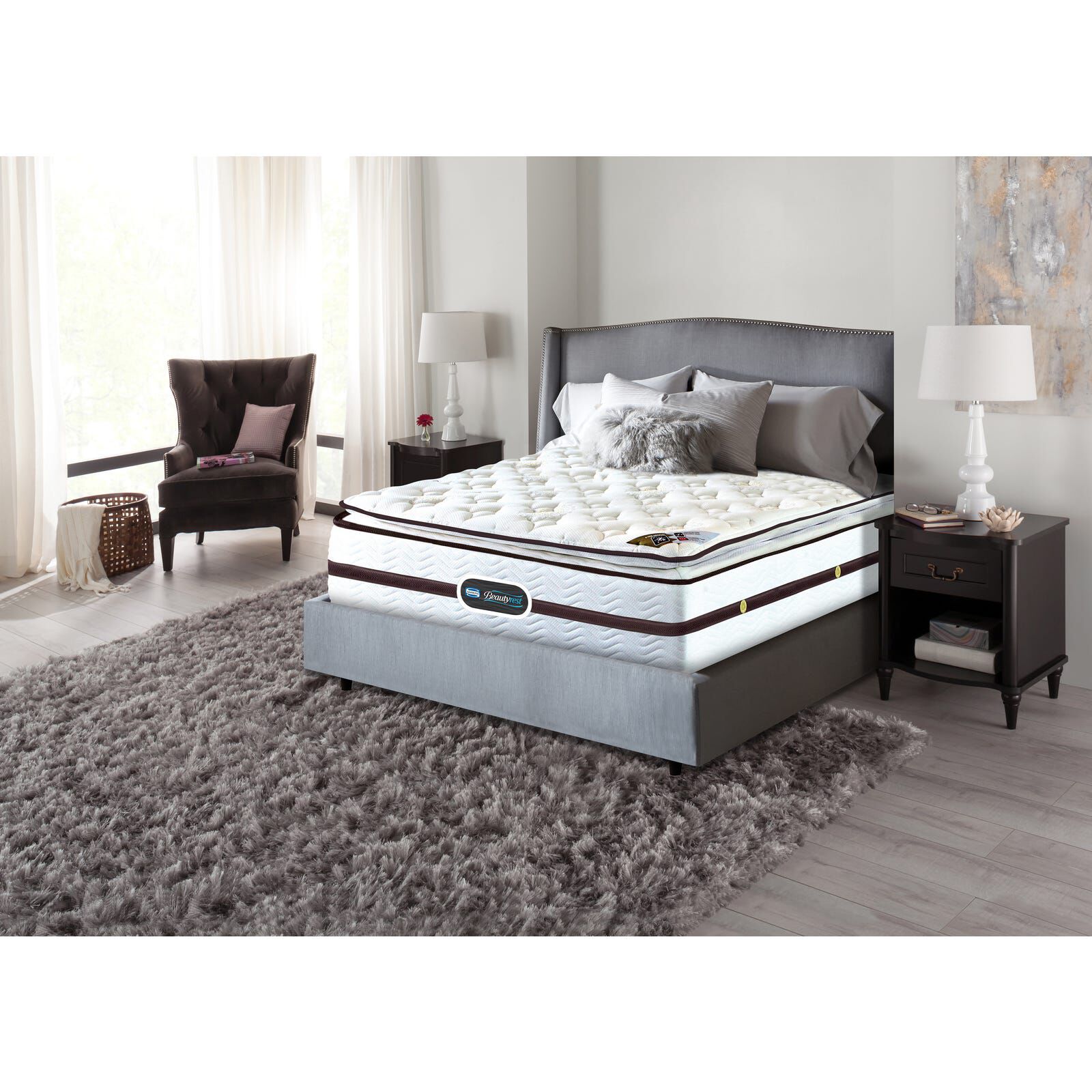 SIMMONS King Long Size Mattress CUSTOM ROYAL PREMIER-image null