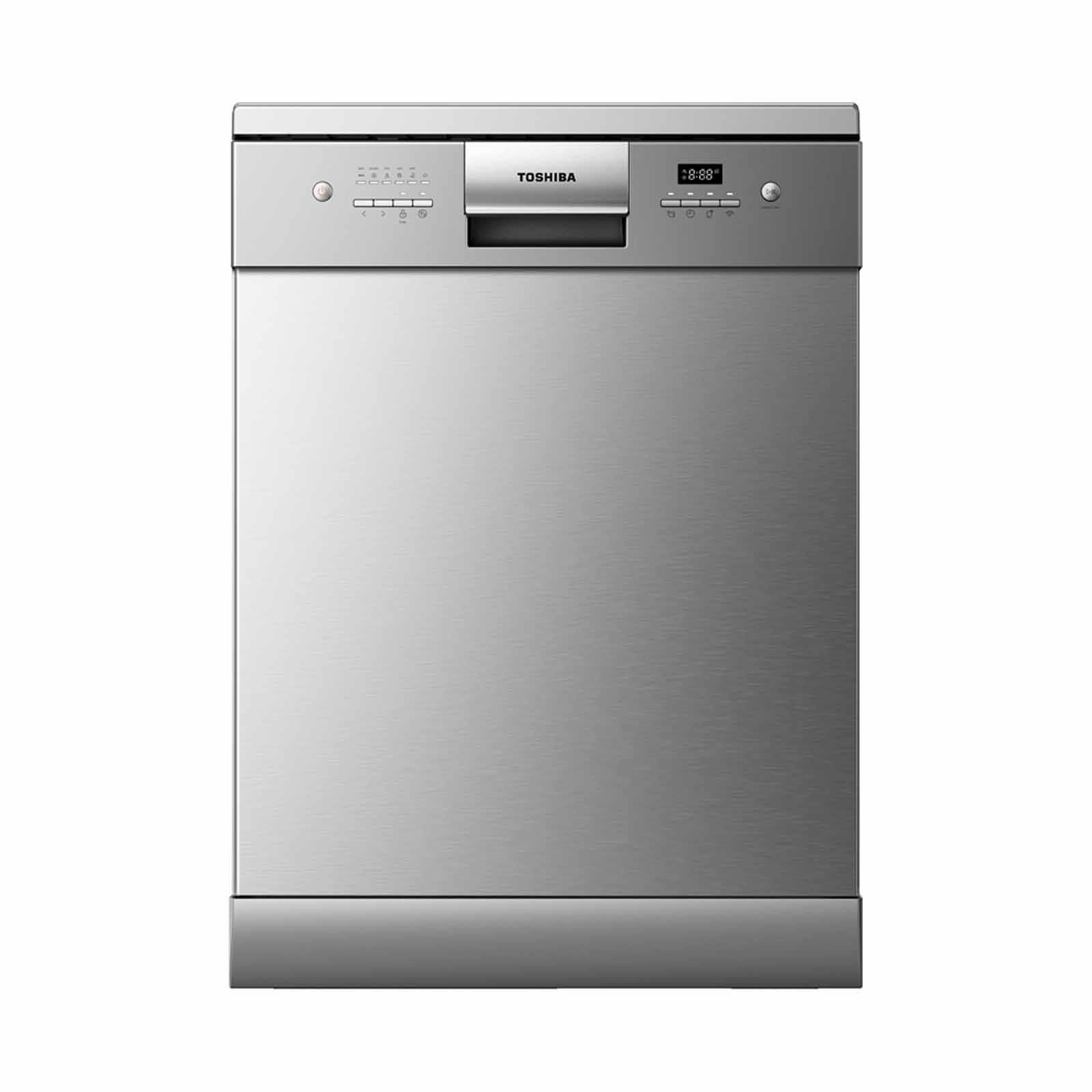 TOSHIBA Dishwasher (14 Place Settings) DW-14F7(SS)-SG-image 1