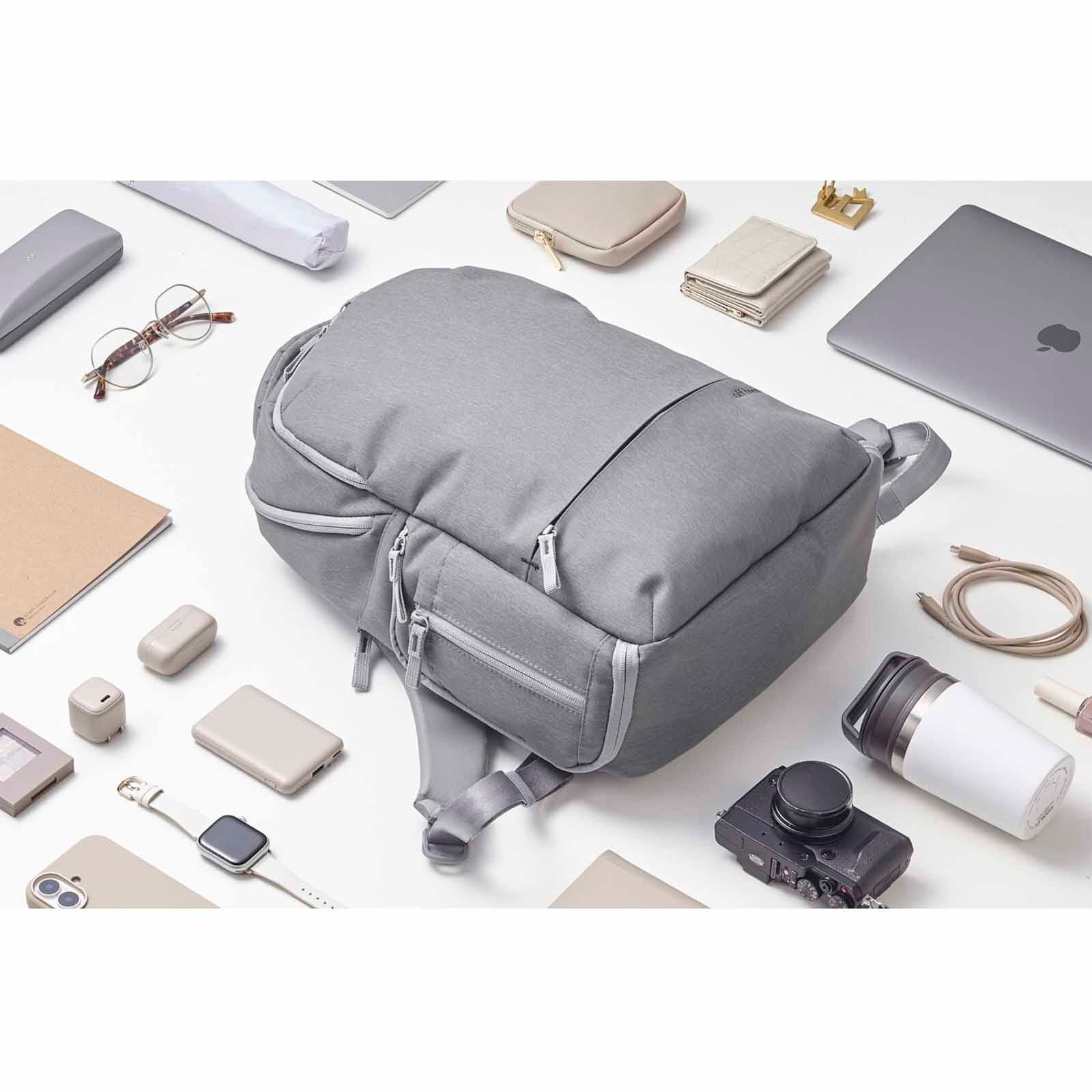 ELECOM Off Toco Backpack (m) - Grey BM-OFBPM01GY-image 6