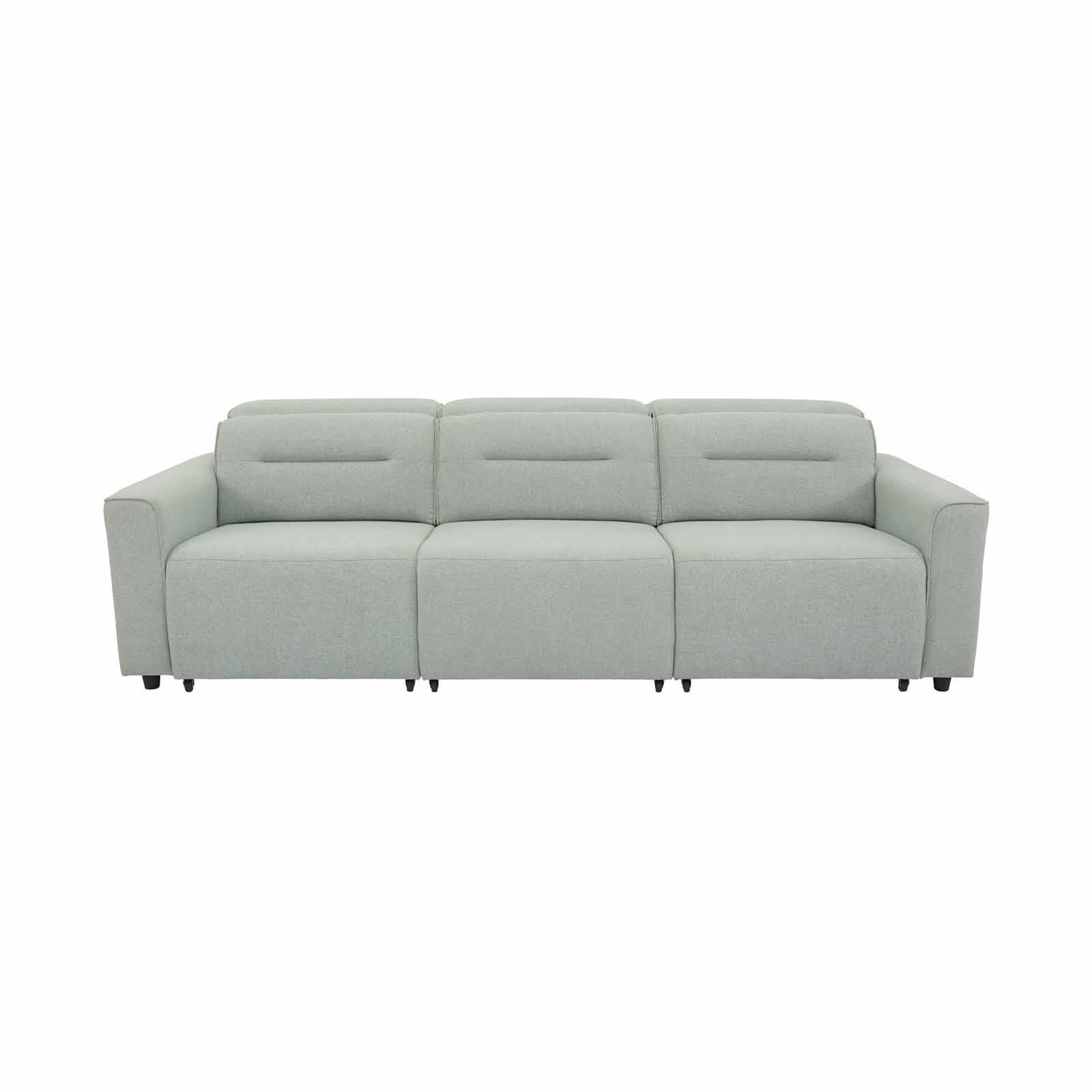 SOLOTTI 3 Seater Sofa (fab) Electric Extendable Green MIRA-image 1