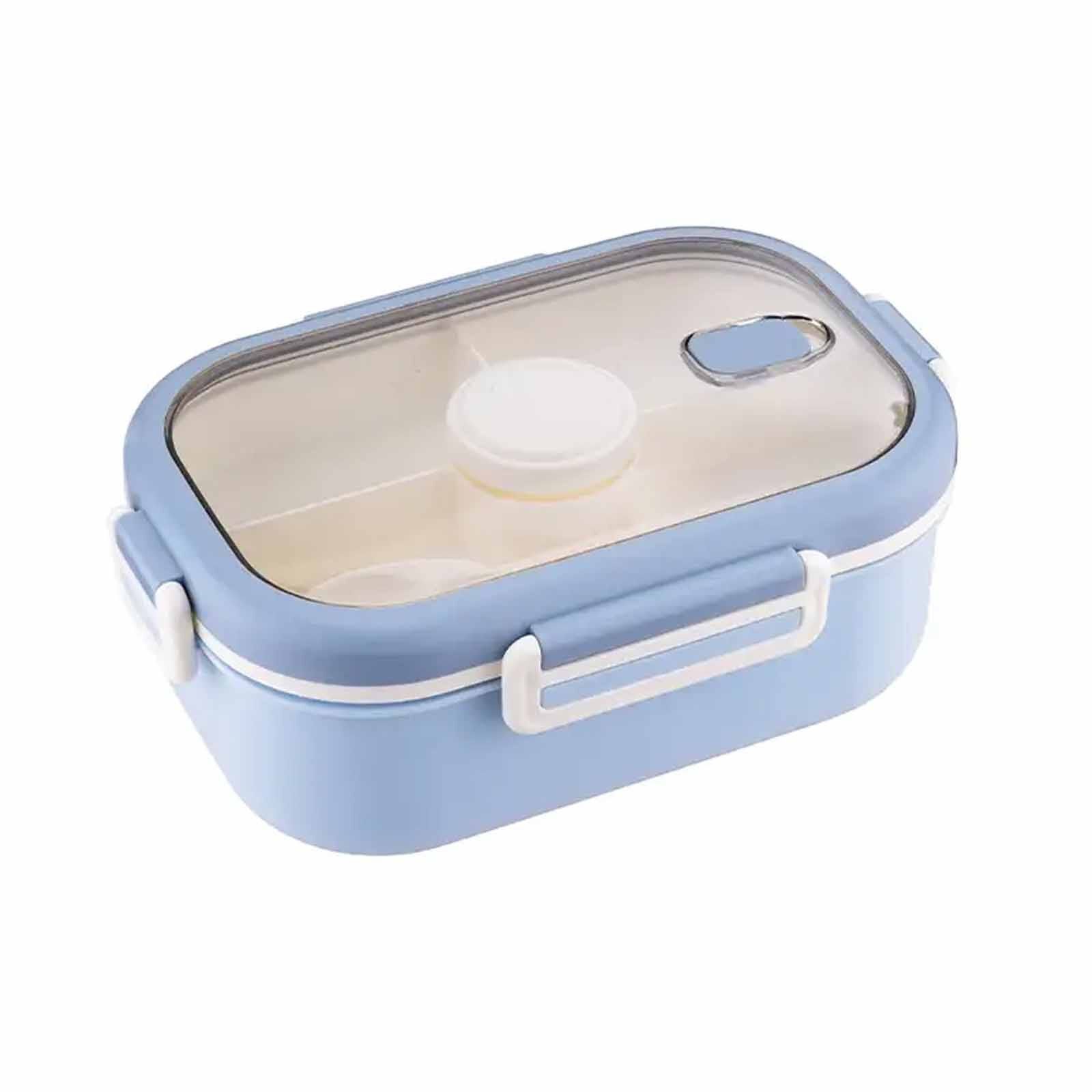 LA GOURMET Snack N-sip 1100ml Lunch Box - Blue LGPG433602-image 1