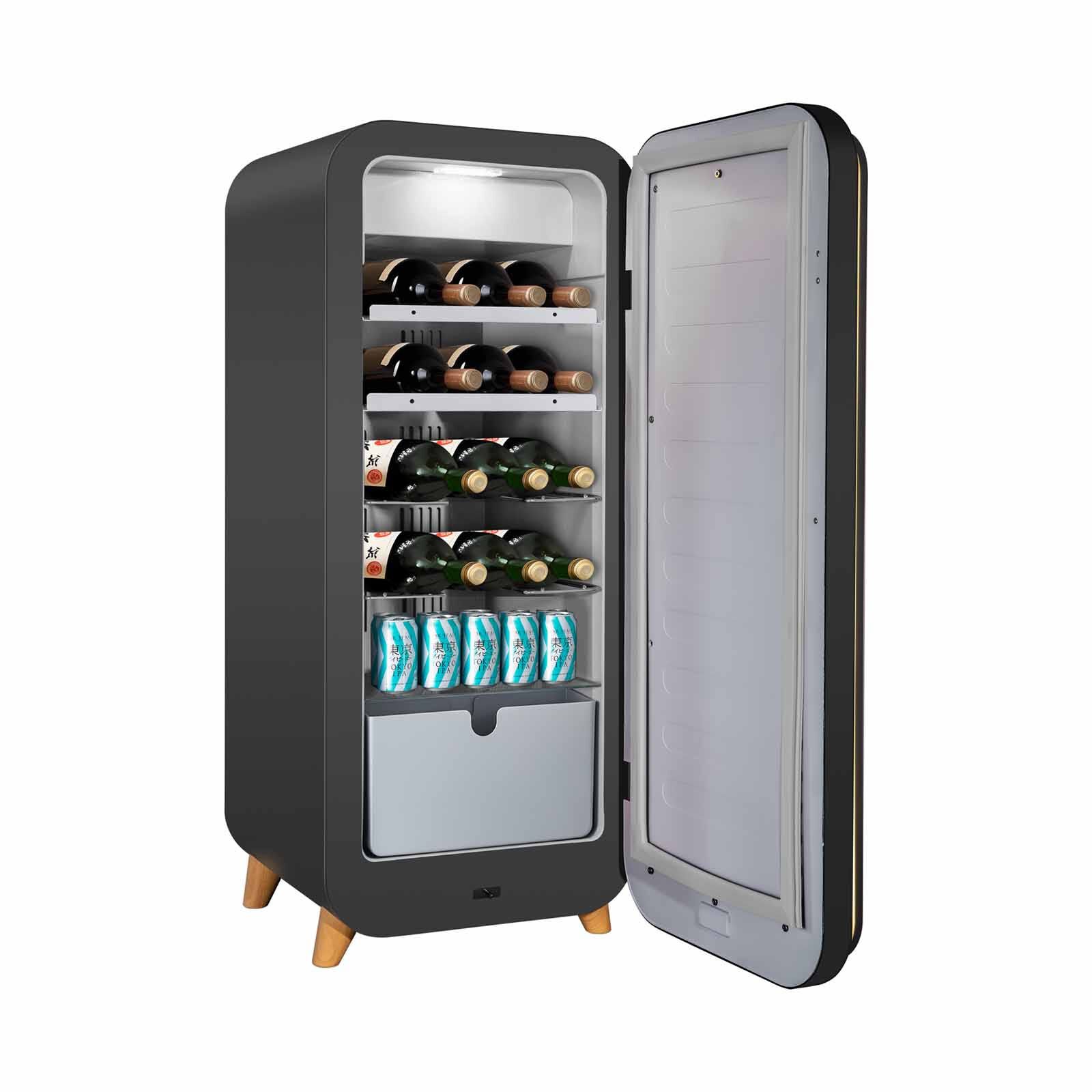EUROPACE Wine And Beverage Chiller (48l)-black Col EWC7122DBK-image 4