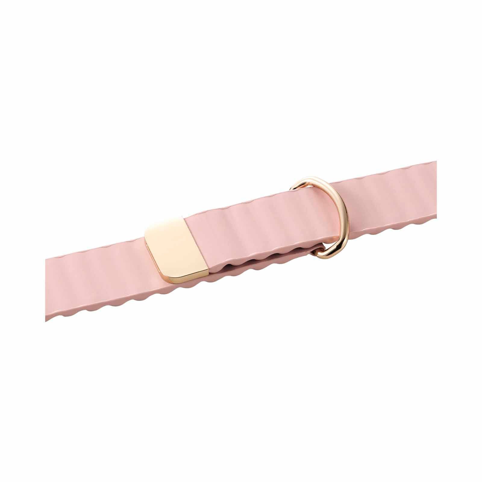 ELECOM Magnetic Soft Leather Apple Watch Band 41/40/38mm (pink) AW-41BDLMAGPN-image 3