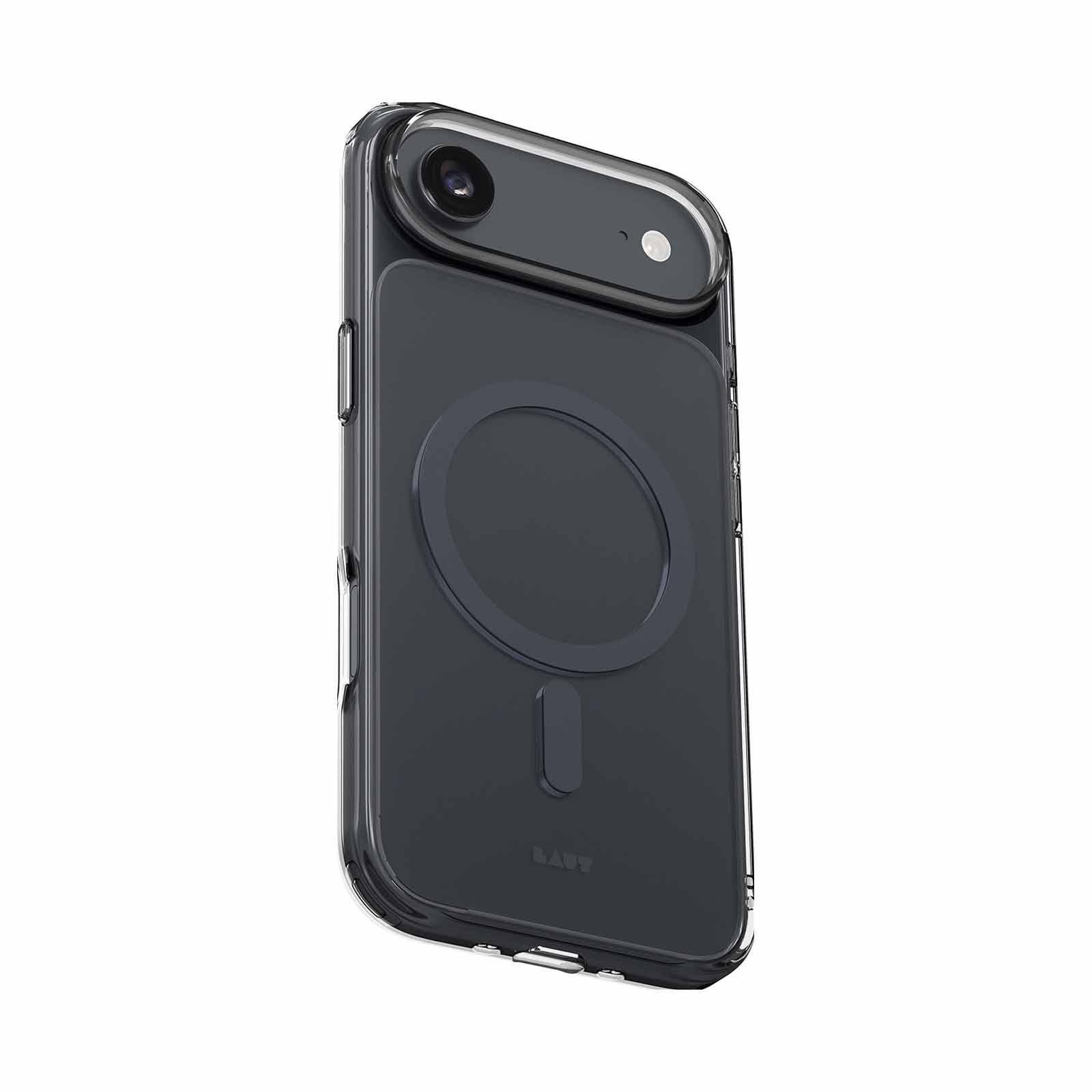 LAUT Crystal Fluro For Iphone 17 Air - Clear Black L_IP25C_CF_BK