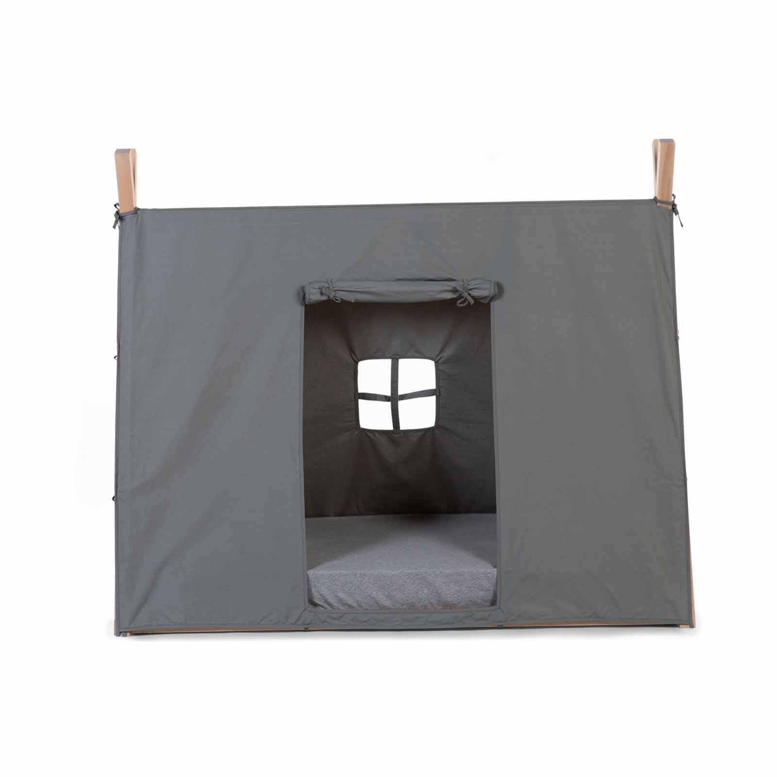 CHILDHOME Grey - 70x140 Cm (online) TIPI BED COVER-image 5