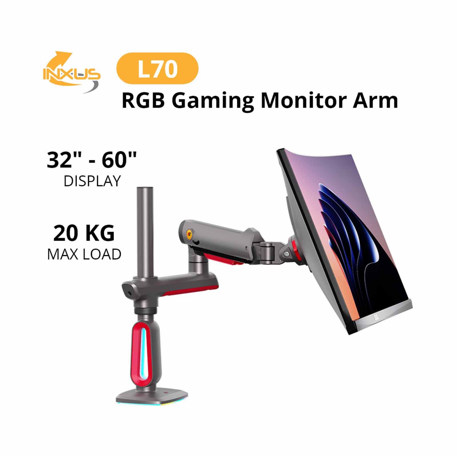 NORTHBAYOU L70 Gaming Monitor Arm Red L70 RED