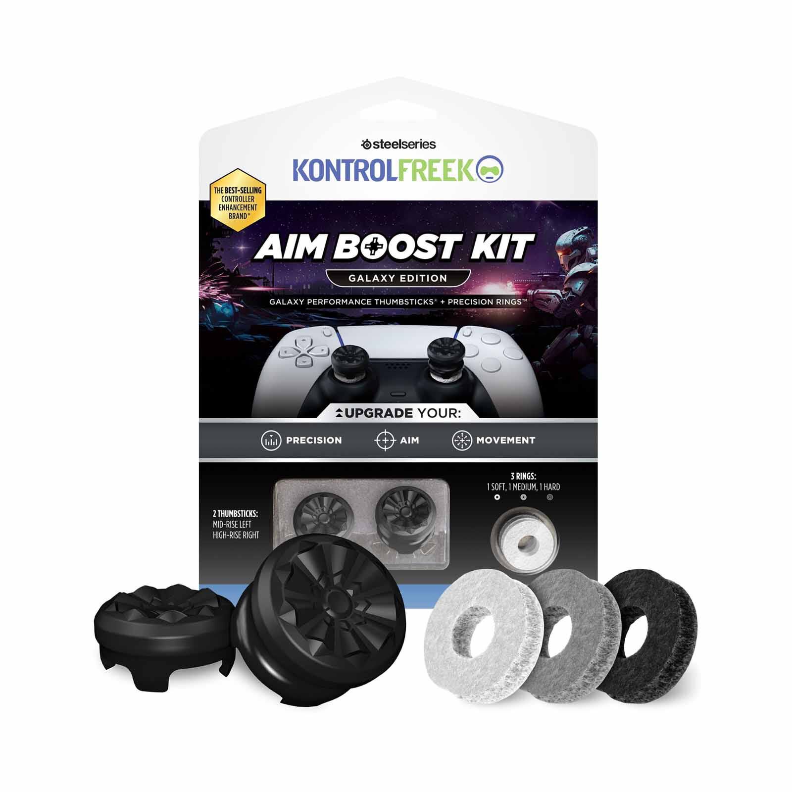 STEELSERIE Kontrolfreek Galaxy Black Aimboost Ps5 6204-PS5-image 1