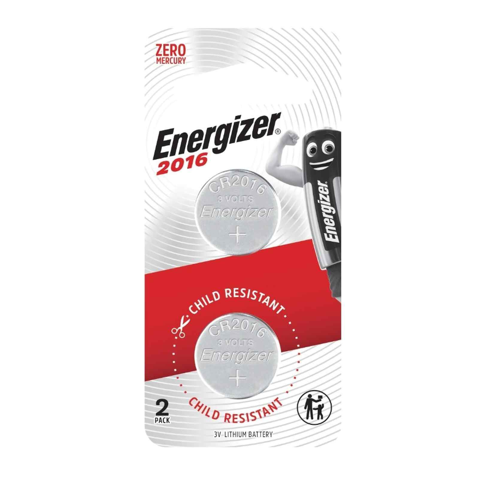 ENERGIZER Lithium Coin Cell Cr2016 2s ECR2016BS2-image null