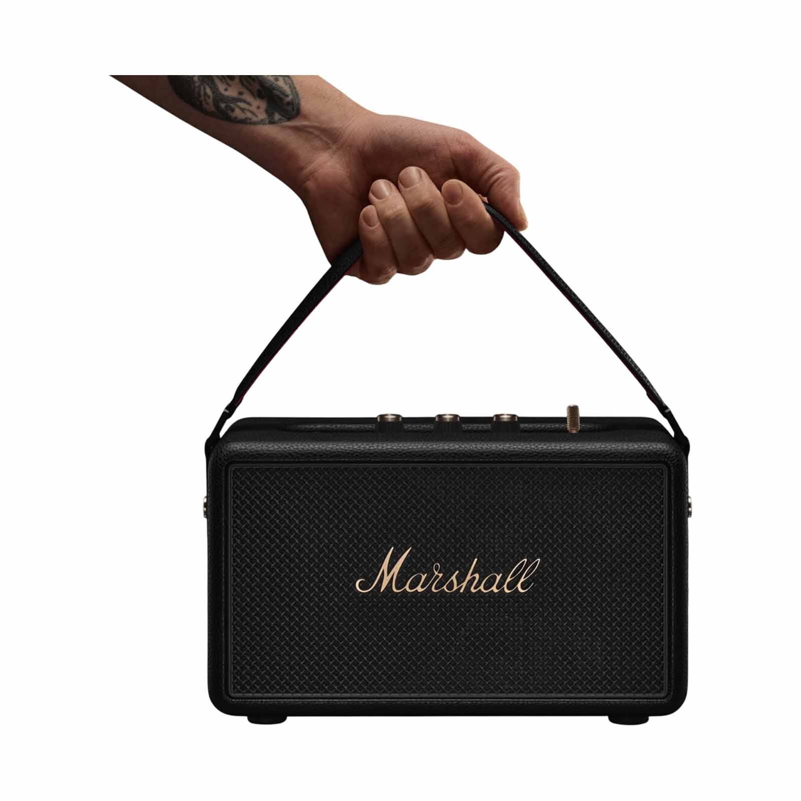 MARSHALL Portable Bluetooth Speaker KILBURN III (BLACK & BRASS)-image 5