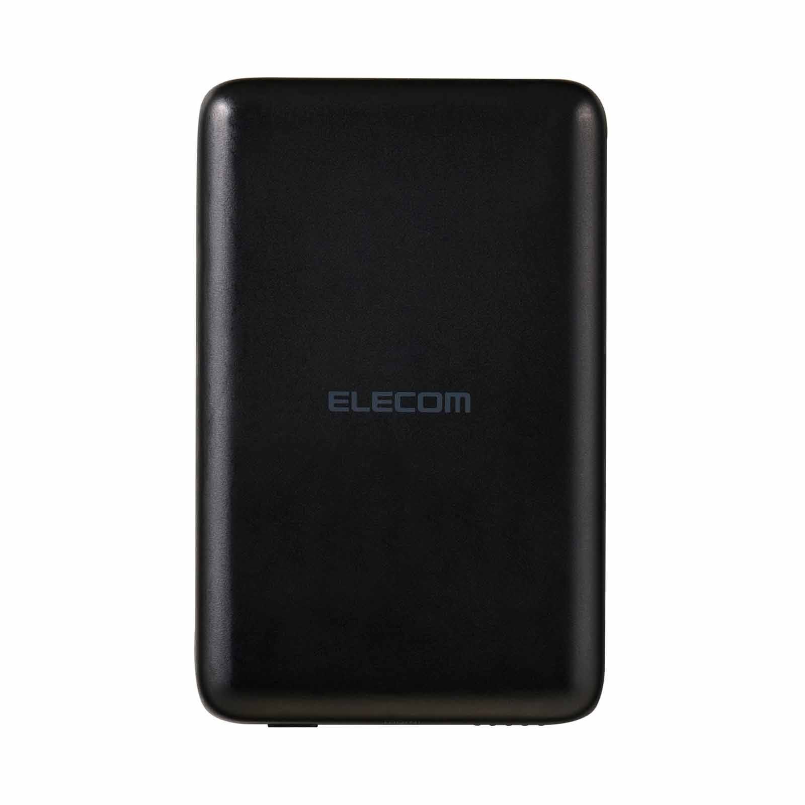ELECOM Qi2 Wireless Ccc Power Bank 5000mah 20w 1c DE-B04-5000BK-image 3