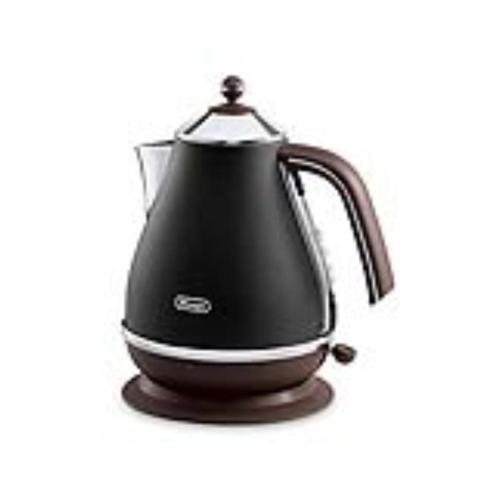 DELONGHI Icona Vintage Cordless Kettle (1.7l) - Black KBOV2001.BK-image 3