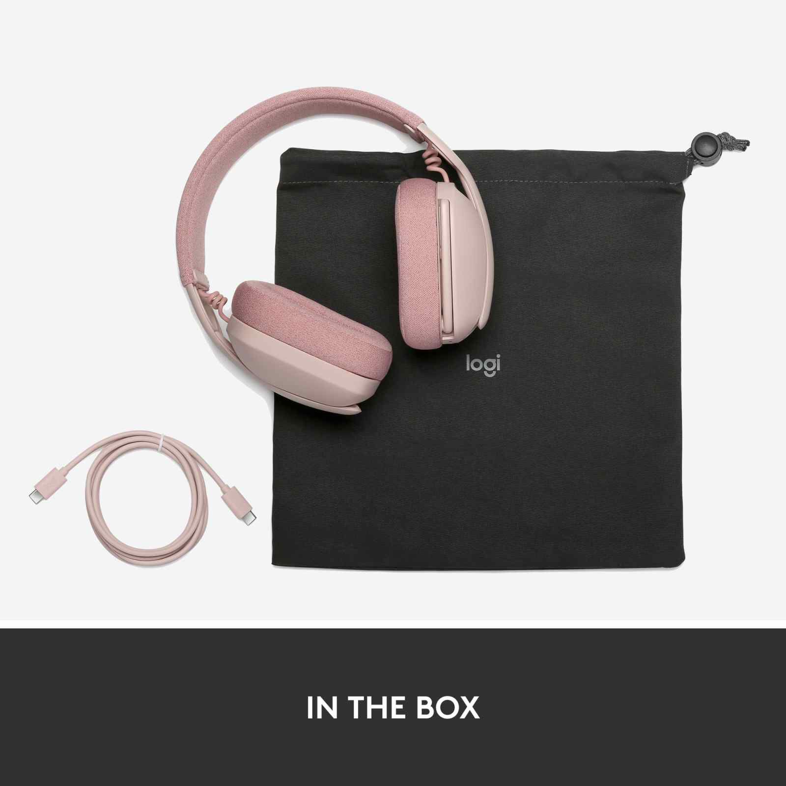 LOGITECH Zone Vibe 100 Wl Bt Headset Rose 981-001225-image 16