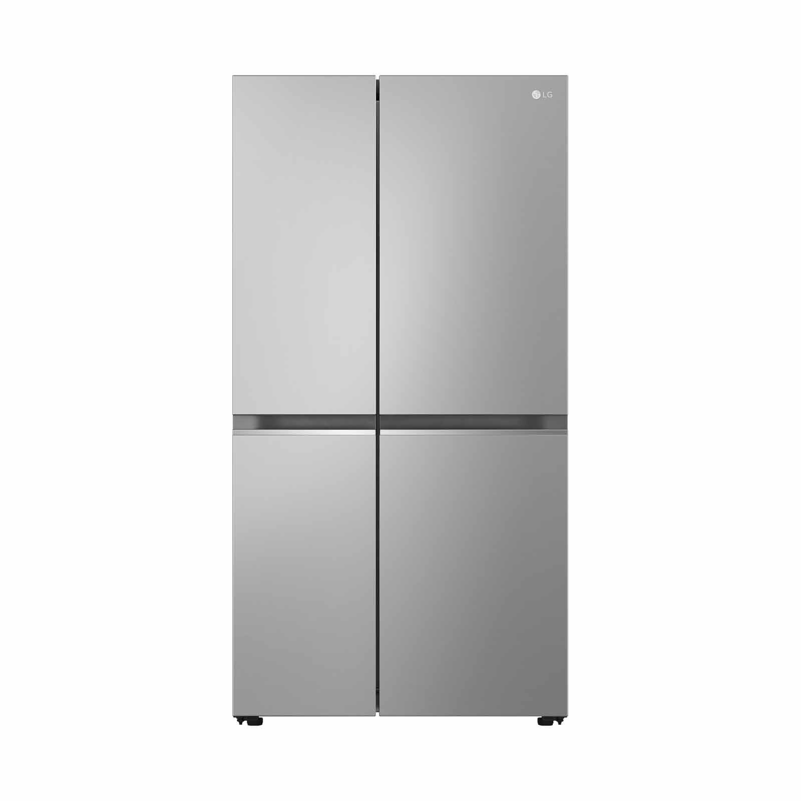 LG Side By Side Fridge (647l) - Prime Silver GS-B6473PY-image 1