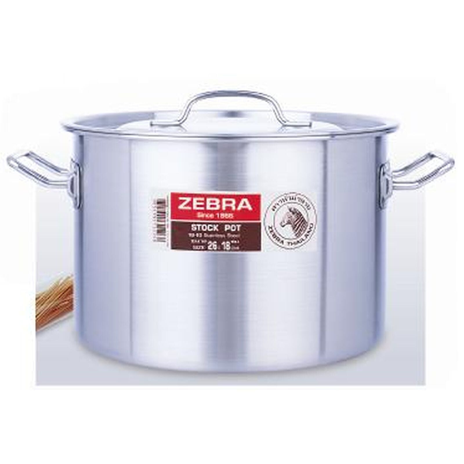 ZEBRA 28cm 12ltr S/s Casserole 171128