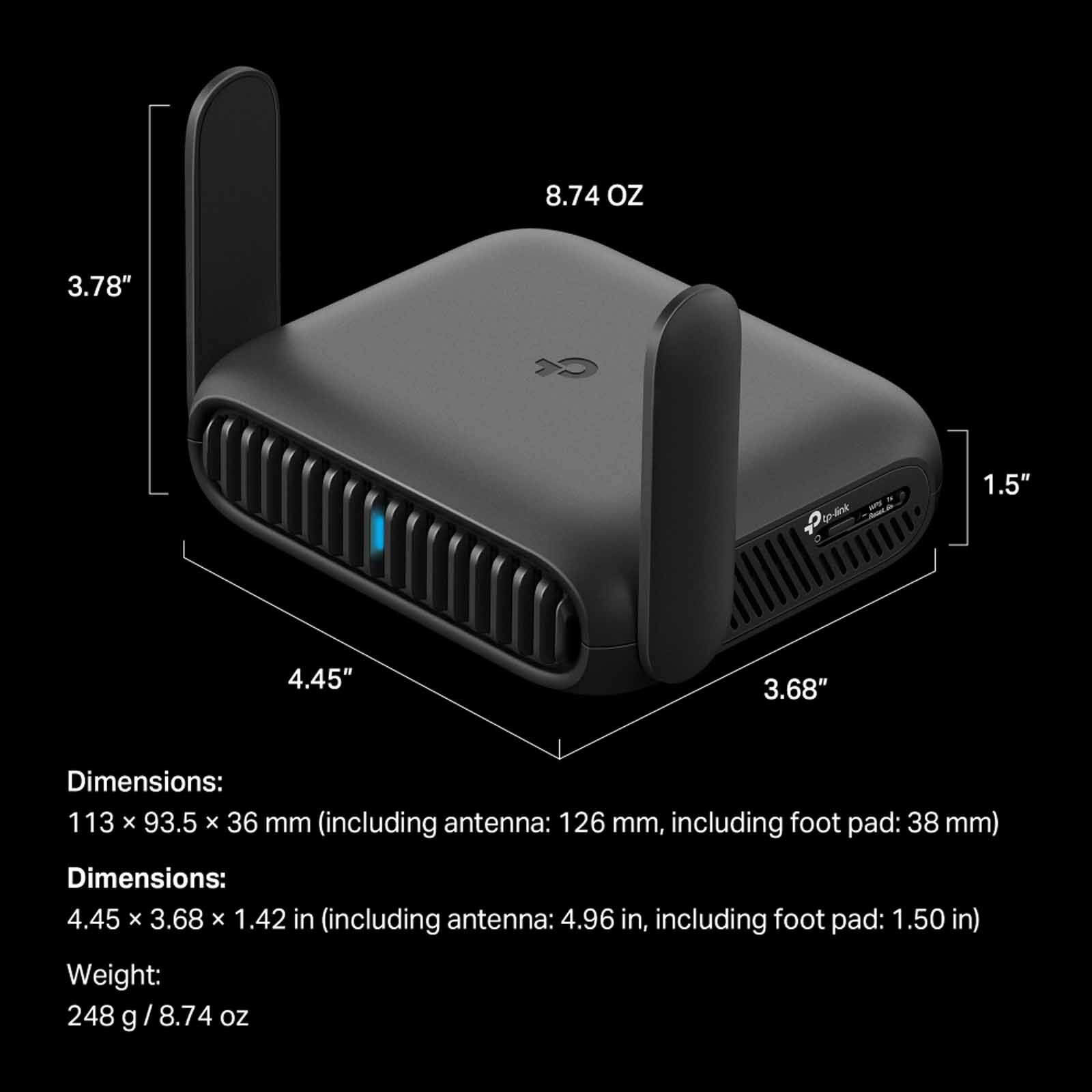 TP LINK Be3600 Wi-fi 7 Travel Router TL-WR3602BE-image 12
