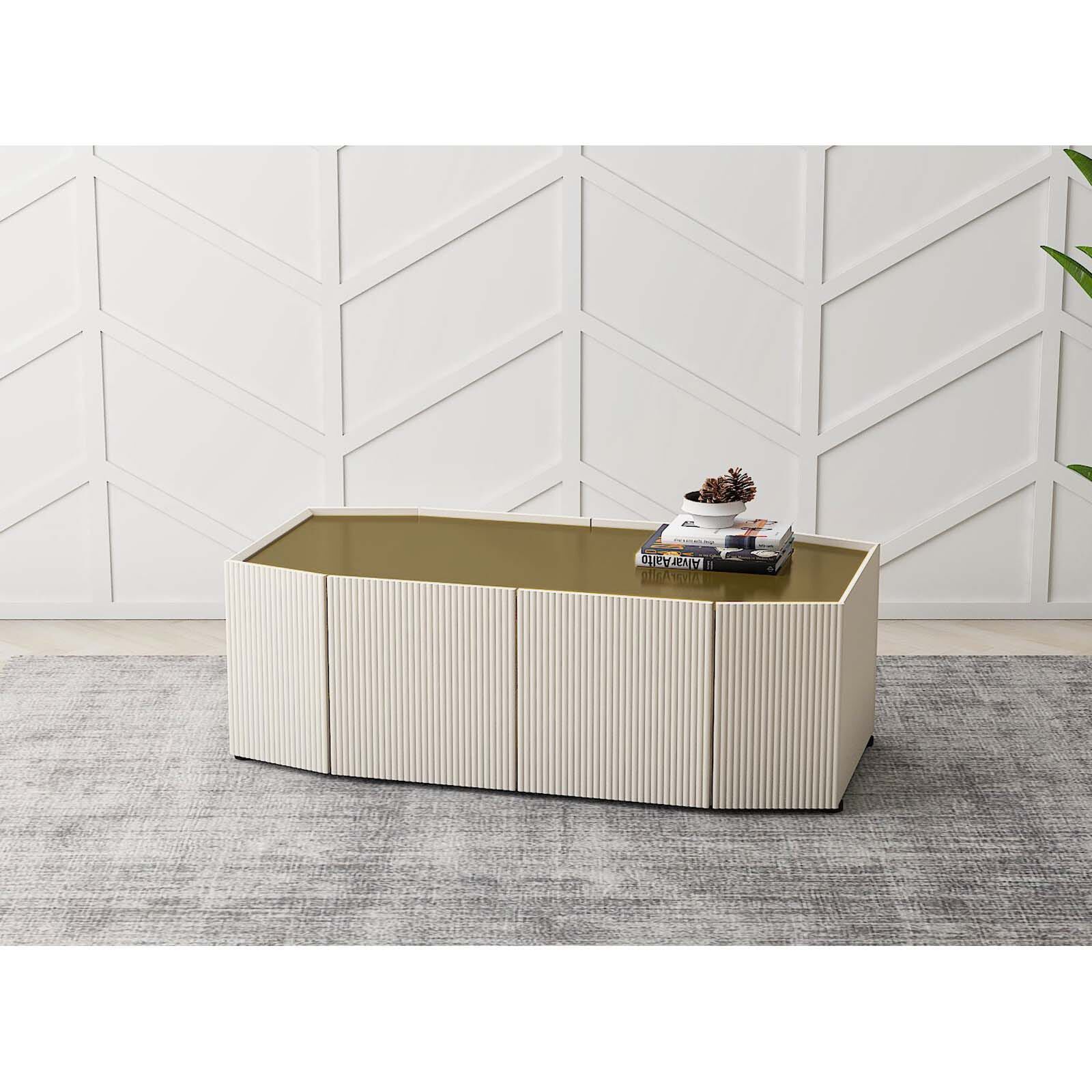 MUZE Coffee Table IVORY-image 2