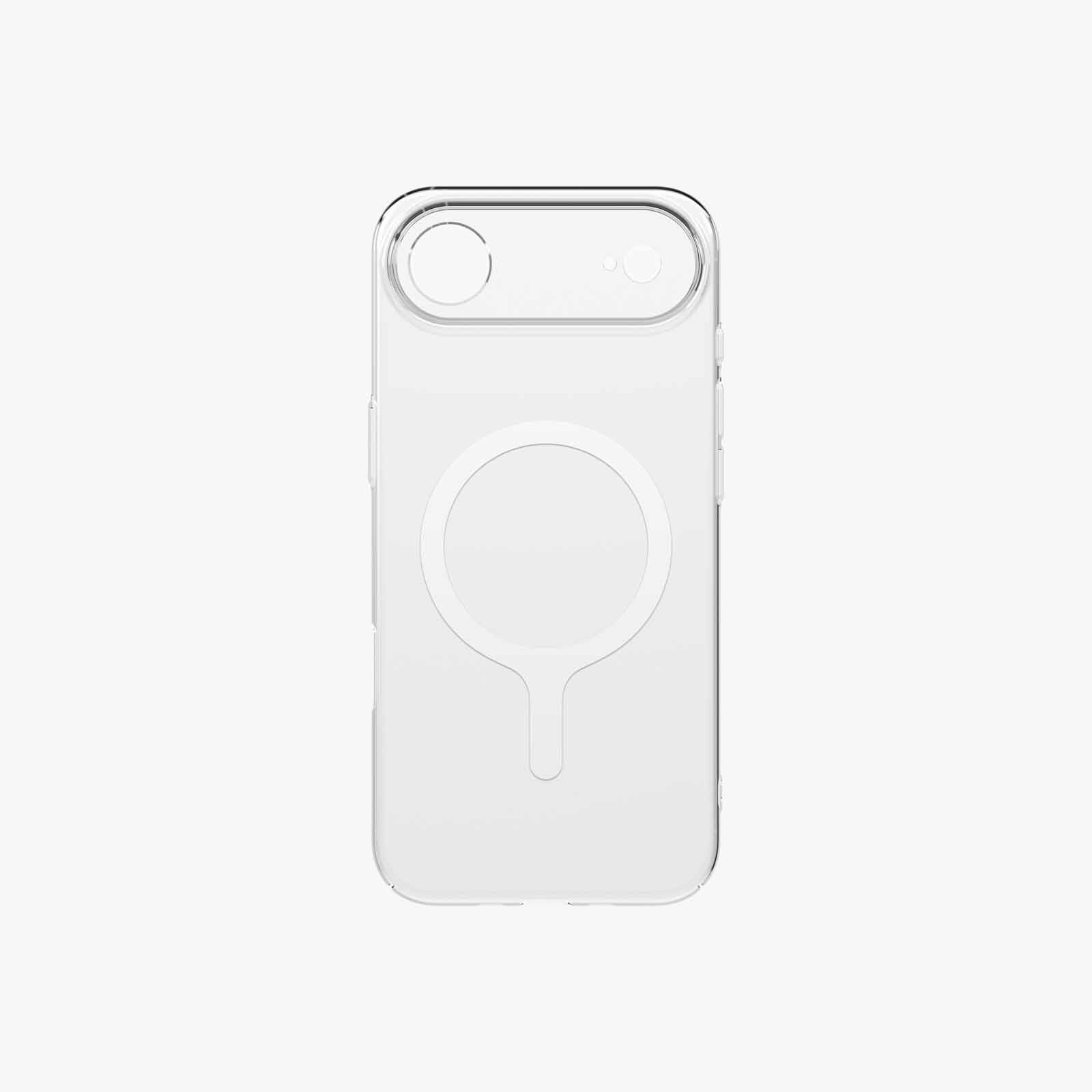 UNIQ Iphone 17 Air (2025) 6.6 Magclick Charging Airsuit - Glossy Clear/white UNIQ-IP6.6(2025)-ASMGCLRW-image 1
