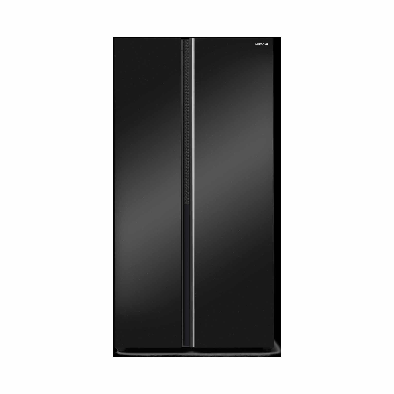 HITACHI Side By Side Door Fridge - Mid Night Shine ( 656l) HRSN9713ESUSG-image 1