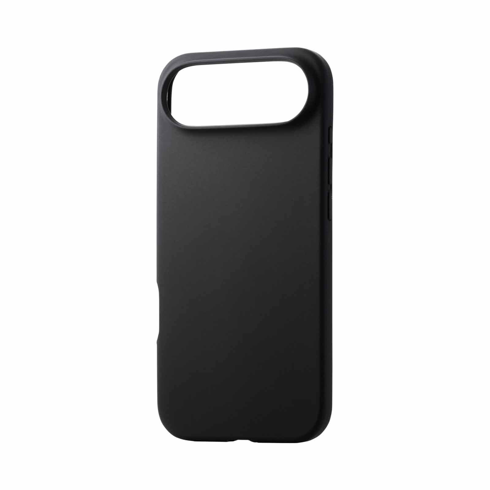 ELECOM Iphone 17 Air Hybrid Case Silicone Color Type PM-A25BHVSCCBK-image 1
