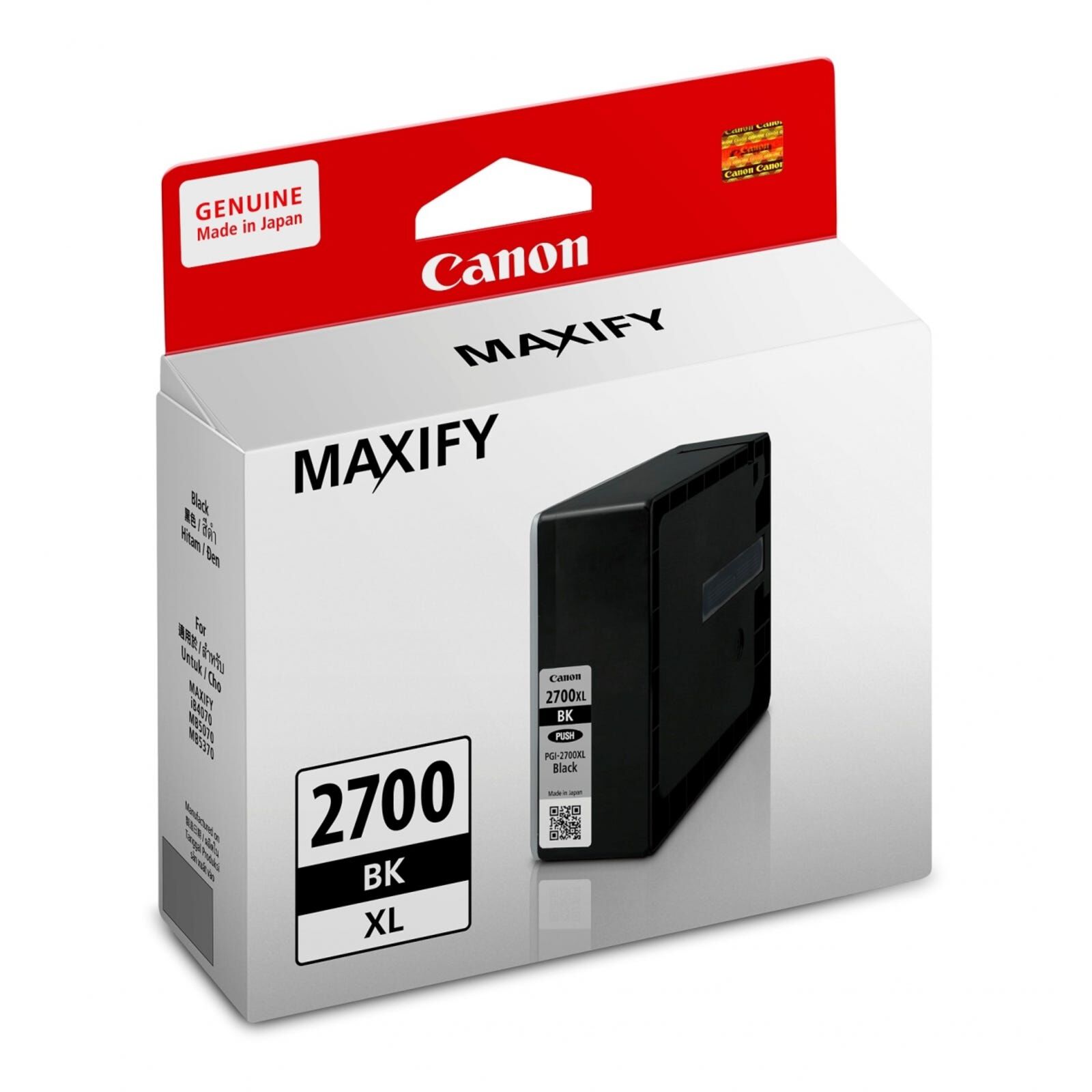 CANON Ink Cartridge Xl Black PGI-2700BK XL-image null