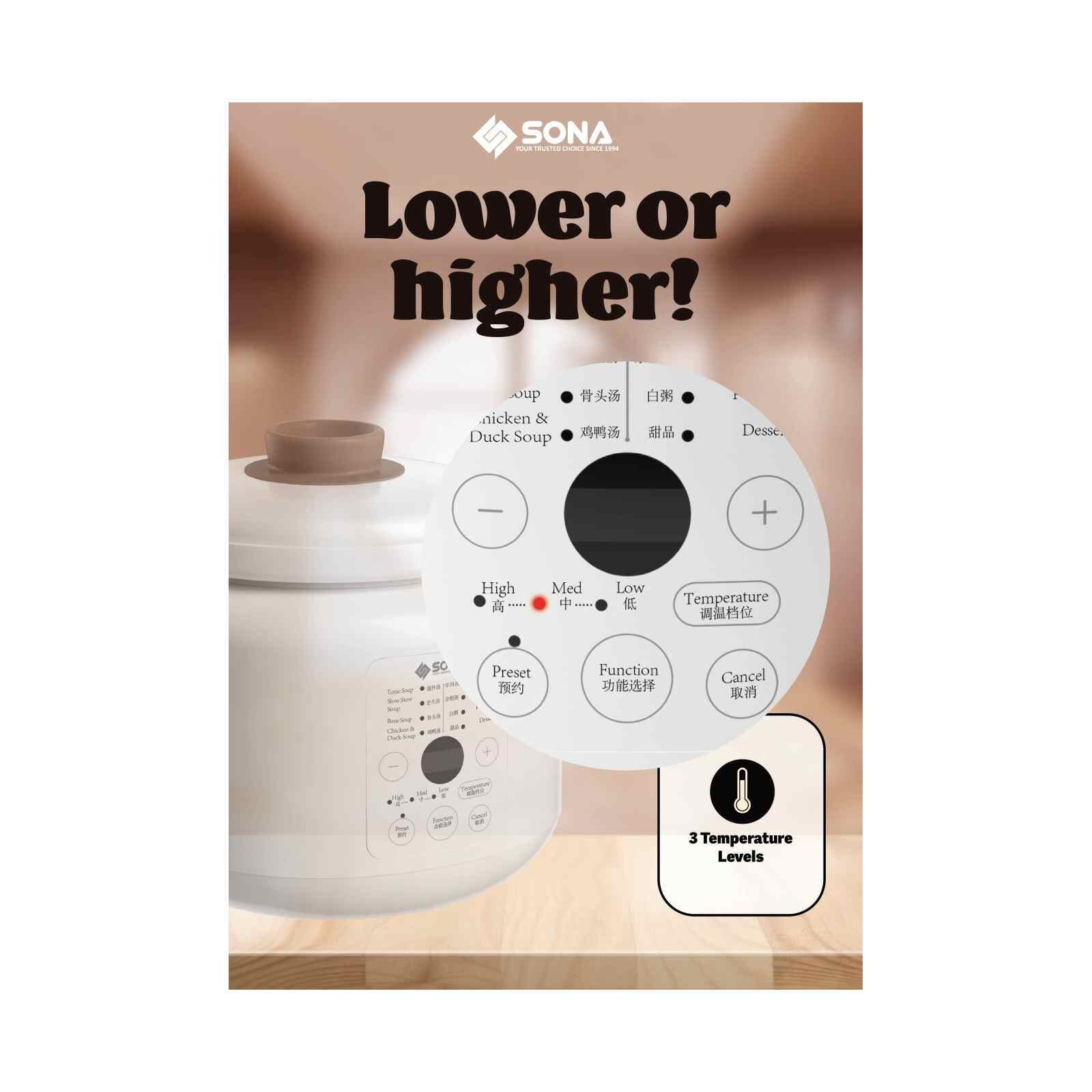 SONA Digital Stew Cooker SSC1062-image 5