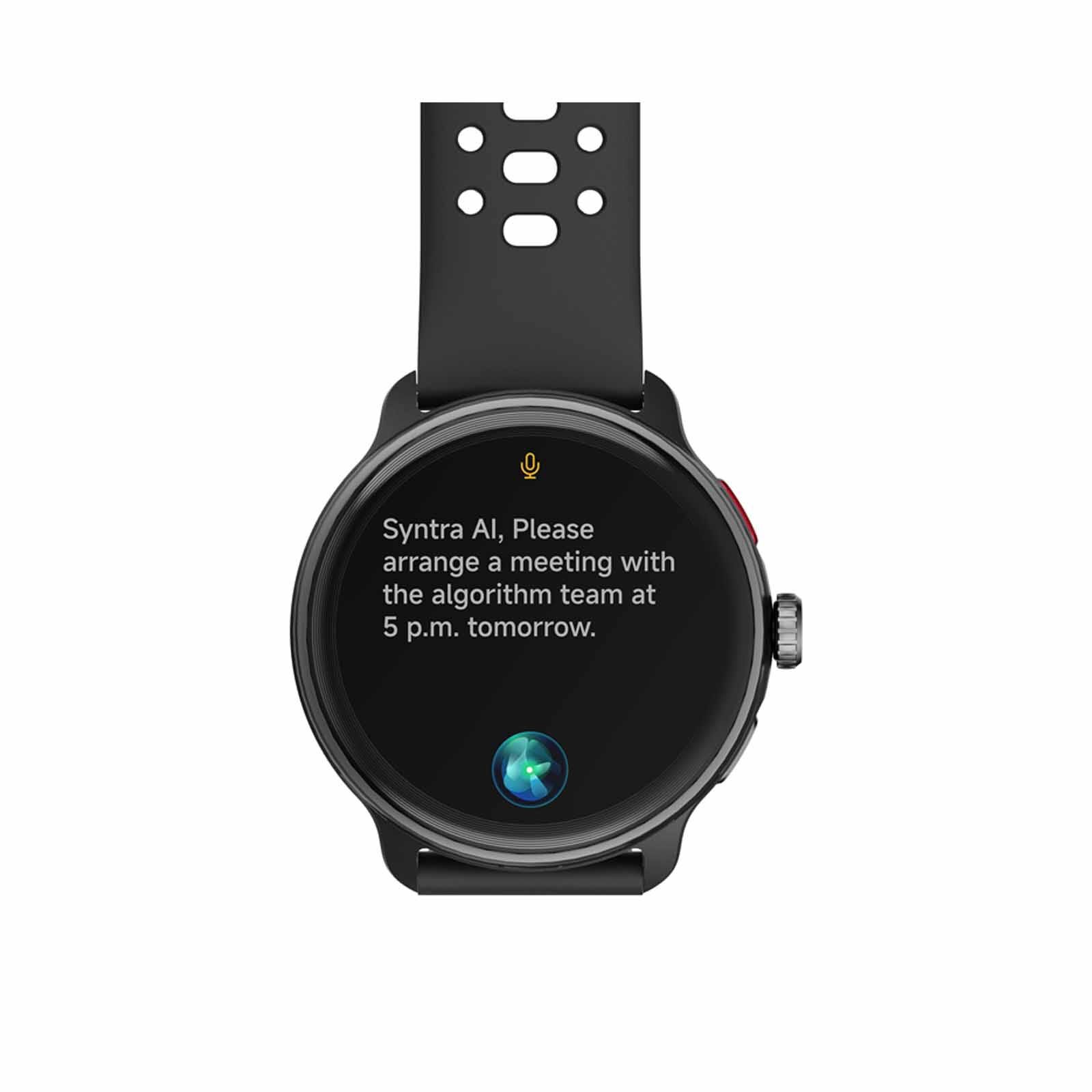 HIFUTURE Vela - Black Smartwatch With Gps, Heart Rate Function And Syntra Ai HSSW14BK-image 7