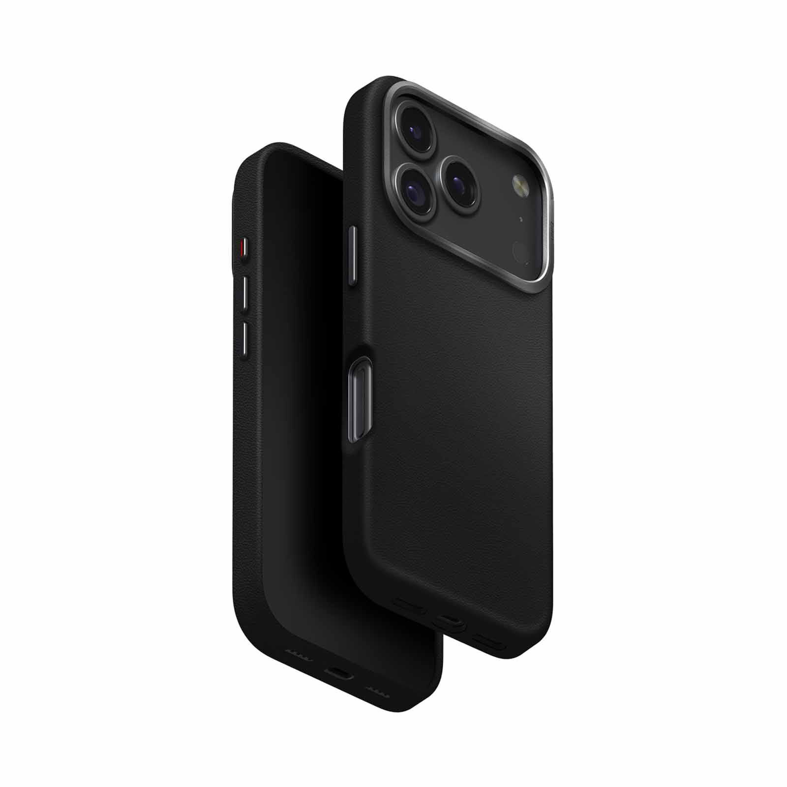 UNIQ Hybrid Iphone 17 Pro (2025) 6.3 Magclick Charging Lyden - Dallas Black UNIQ-IP6.3P(2025)-LYDMDBLK-image 2