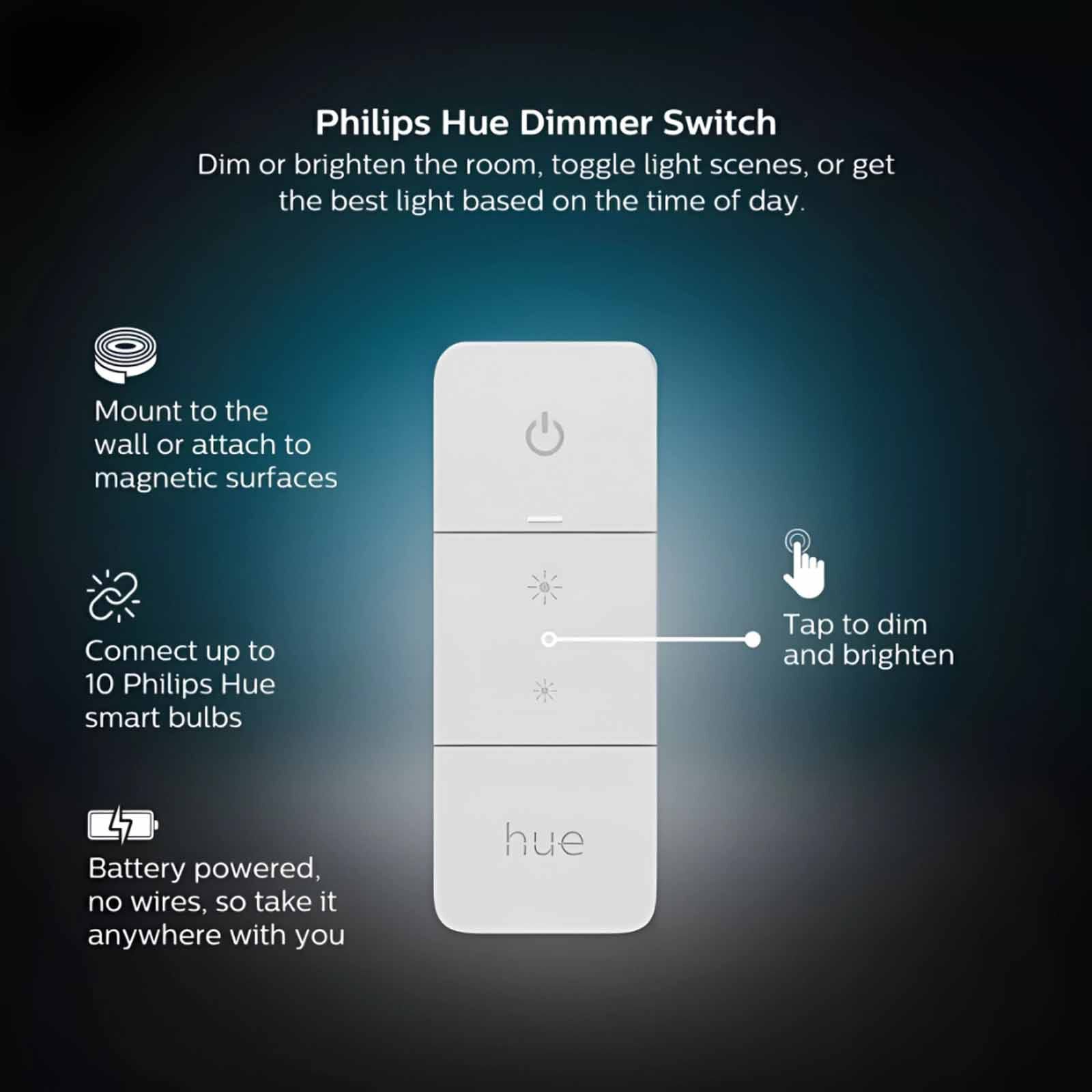 PHILIPS HU Dimmer Switch 929002398603-image 4