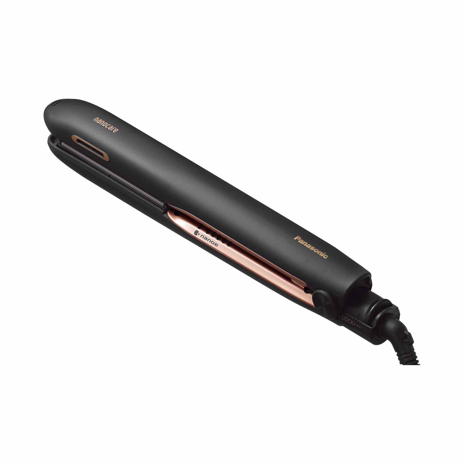PANASONIC Dual Voltage Nanoe Hair Straightener - Black EH-HS9B-K605