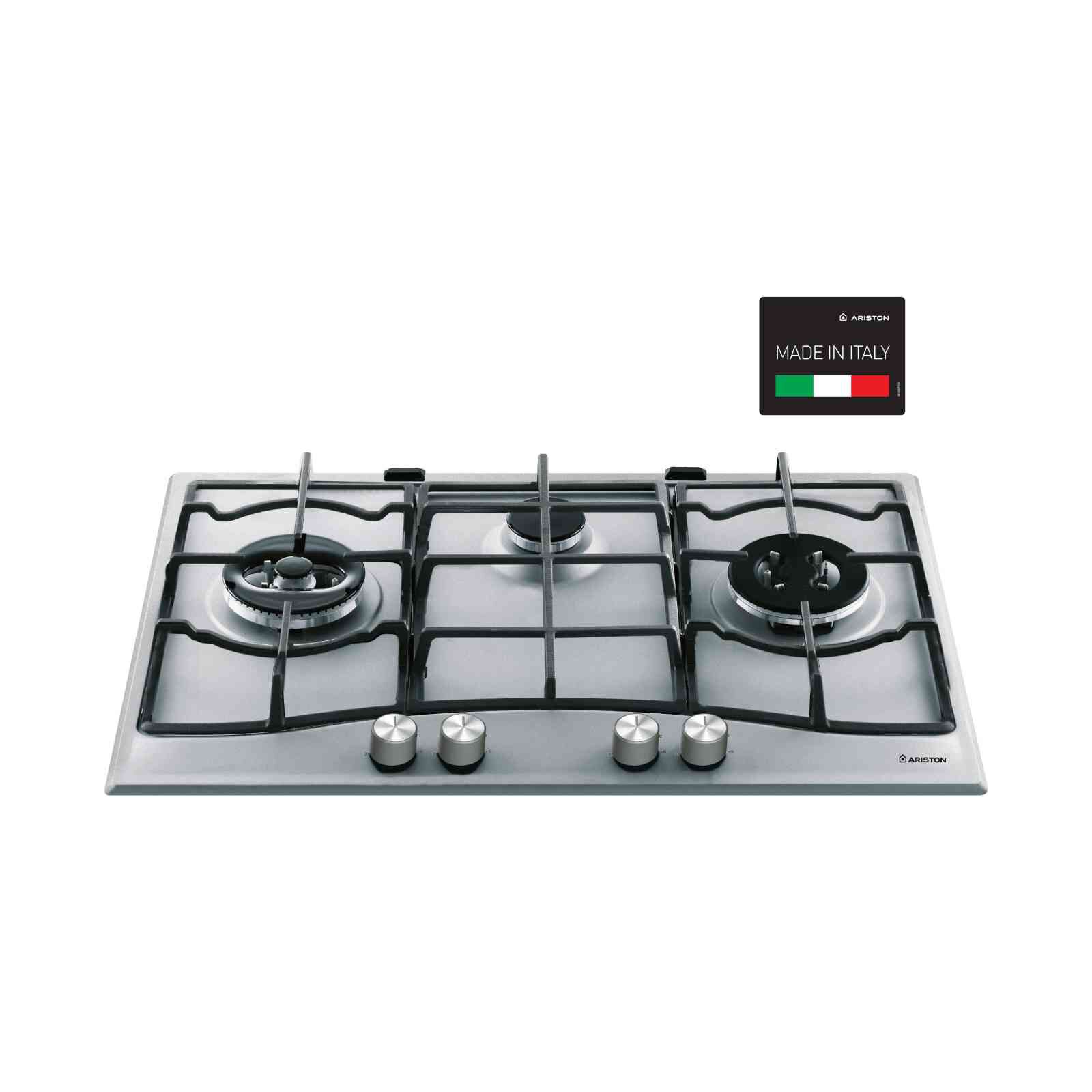 ARISTON 3 Gas Burner Hob (72cm) (exclude Installation) PCN 732 T/D2/IX/A (TG)-image null