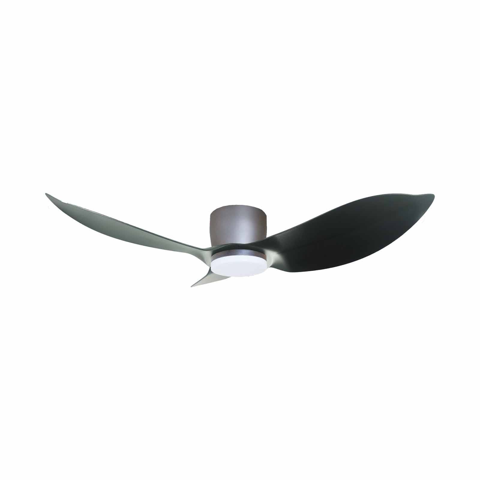 MISTRAL 36 In Solar36 3-blades Ceiling Fan (black/grey) SOLAR36-BK/GY-image 1