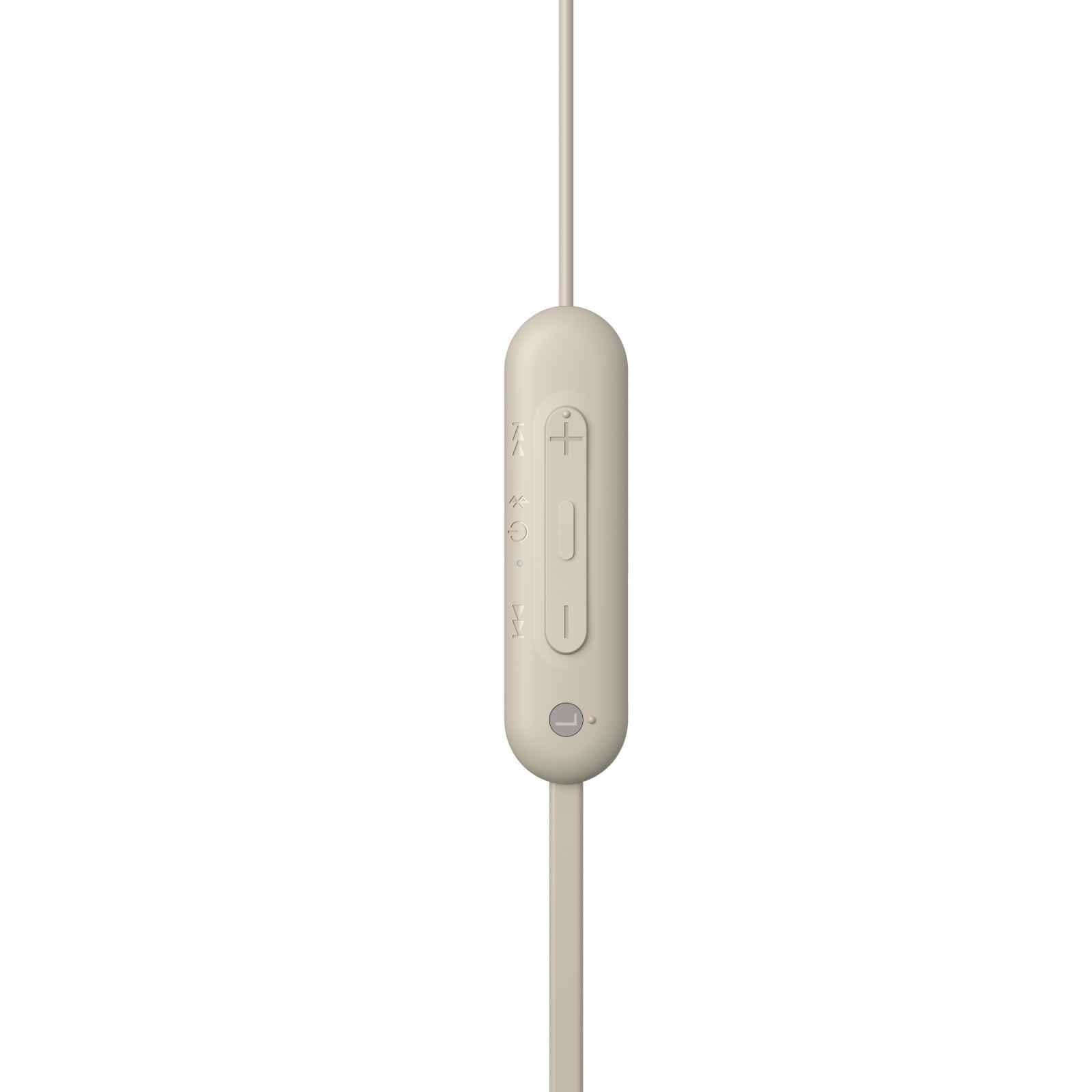 SONY Wireless In-ear Headphones (cream) WI-C100/CZE-image 3