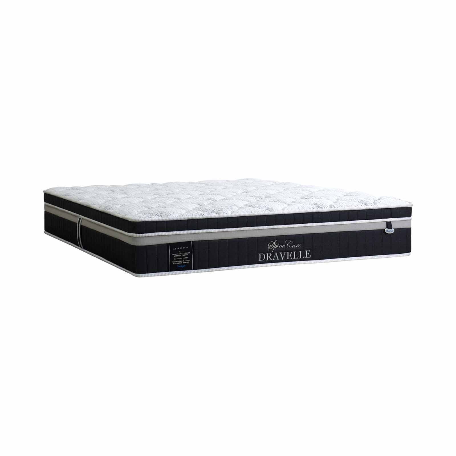 MAXCOIL King Size Mattress + Storage Bed SPINECARE DRAVELLE-image 2