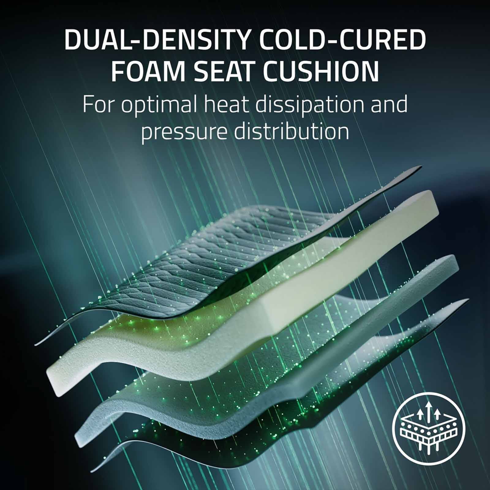 RAZER Iskur V2 Newgen - Ergonomic Gaming Chair W Breathable Comfort - Quartz RZ38-04900900-R3CA-image 10