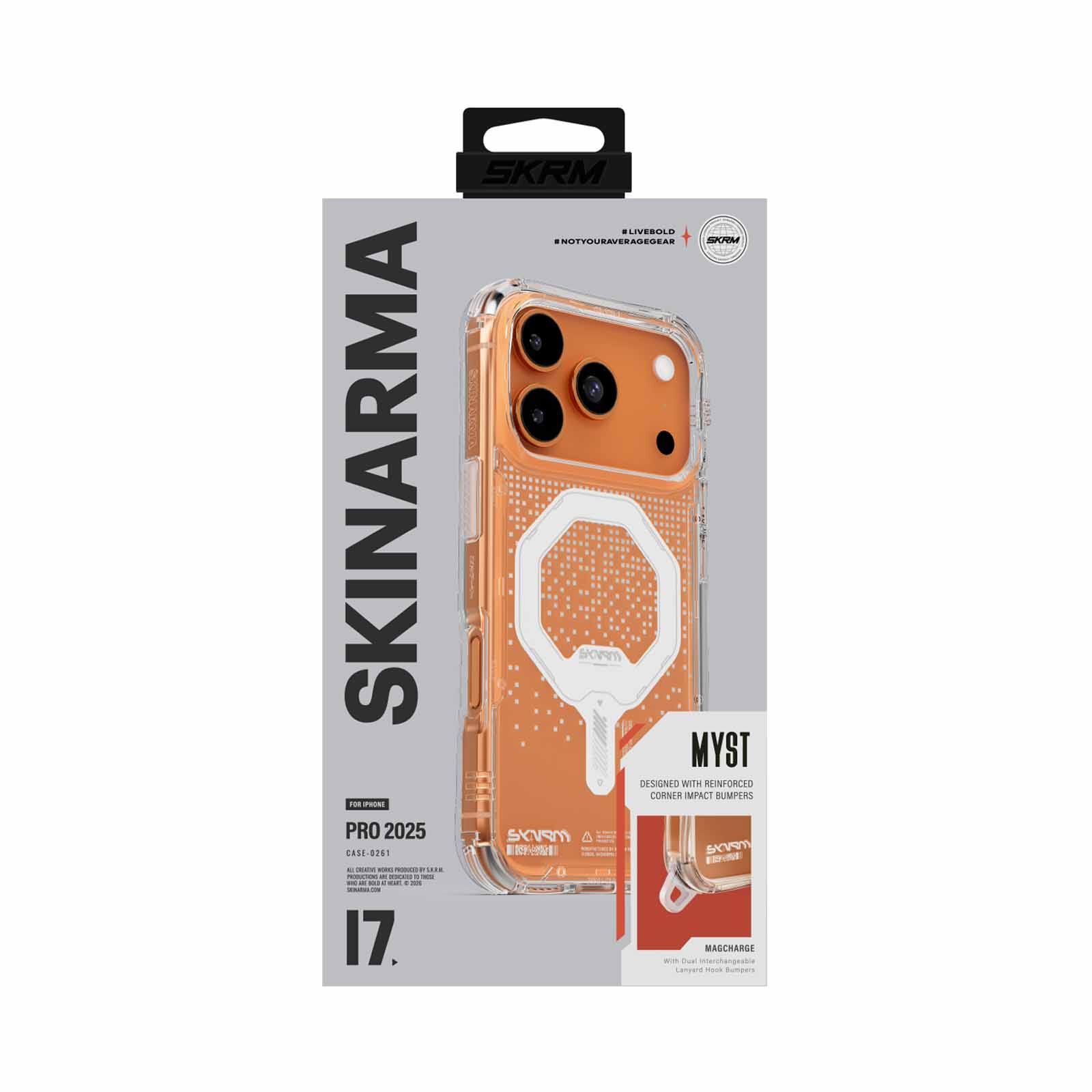 SKINARMA Iphone 17 Pro (2025) 6.3" Myst (mag-charge) SK-2025IPP6.3-MYST-LUM