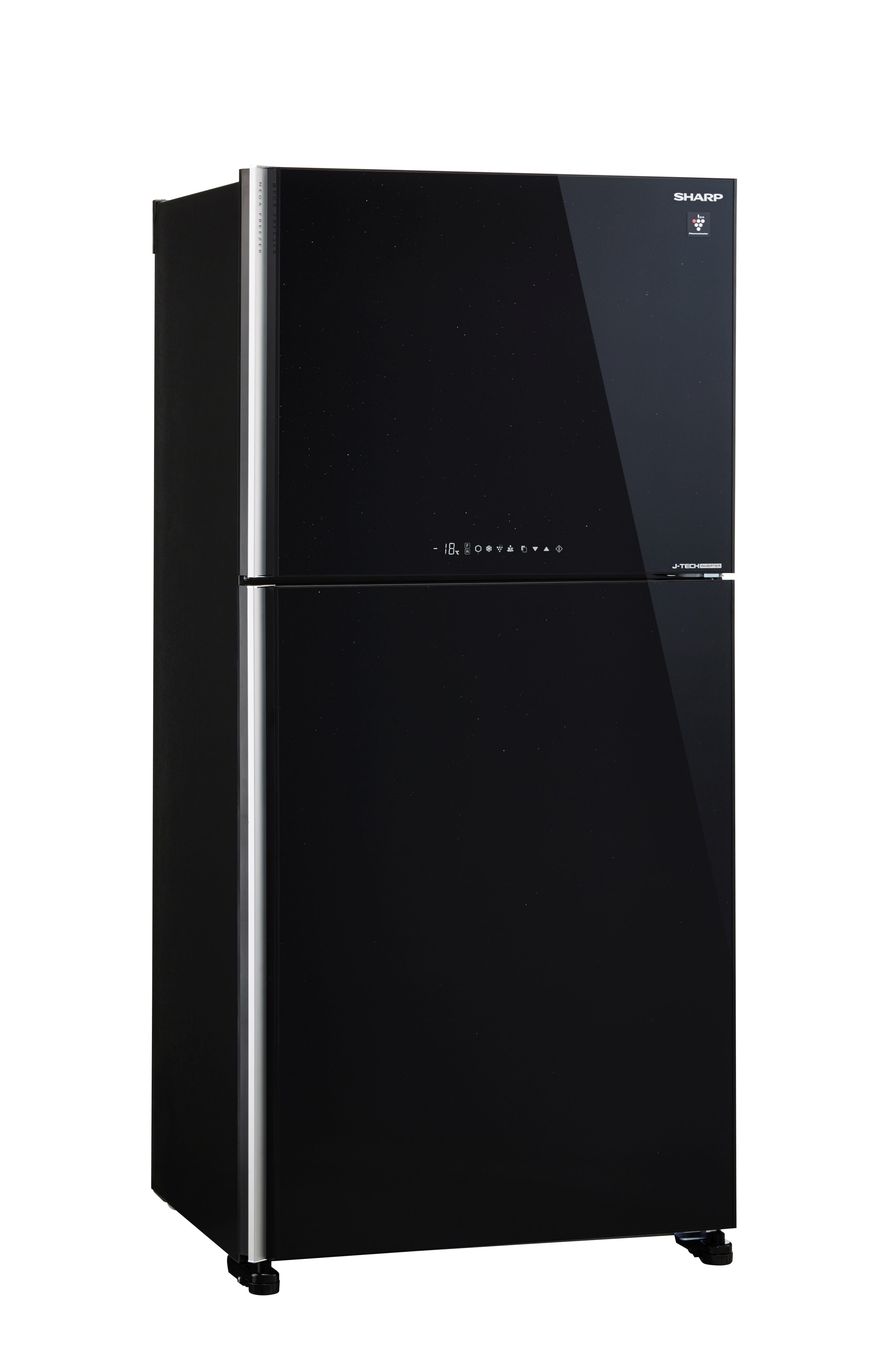 SHARP 2 Dr Fridge (512l) SJ-PG51P2-BK-image 1