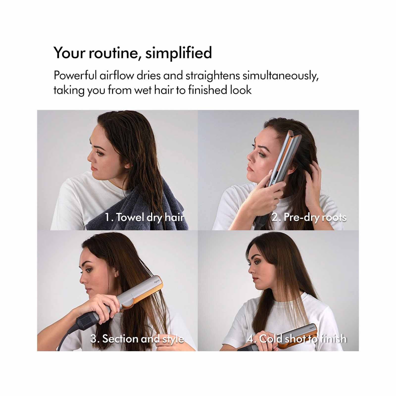 DYSON Airstrait Straightener (408210-01) - Nickel/copper HT01 HK/MY/SG BNK/BCO-image 7